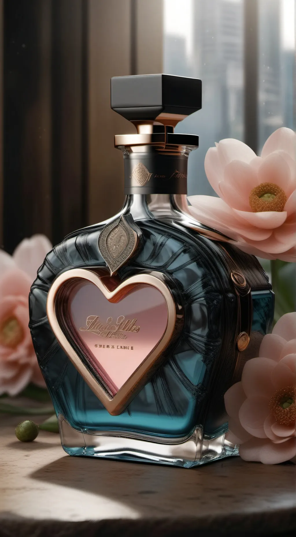 ai character: Mha love potion background