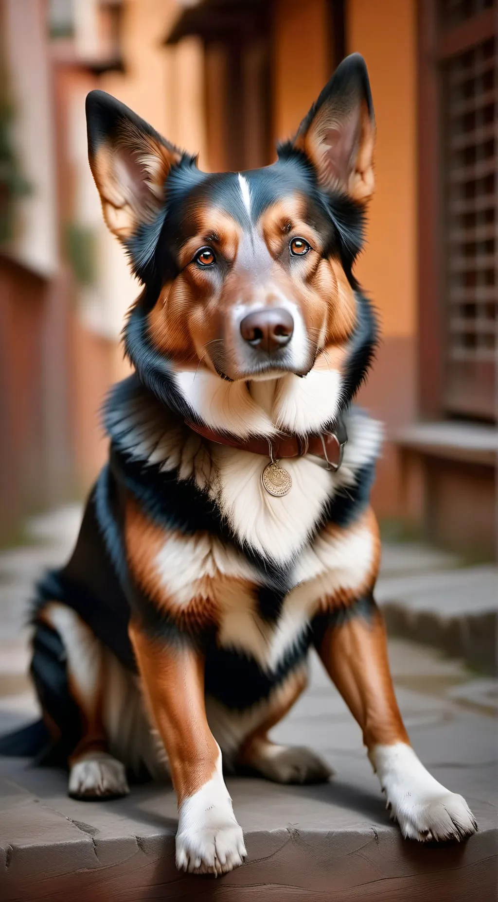 ai character: PERRO background
