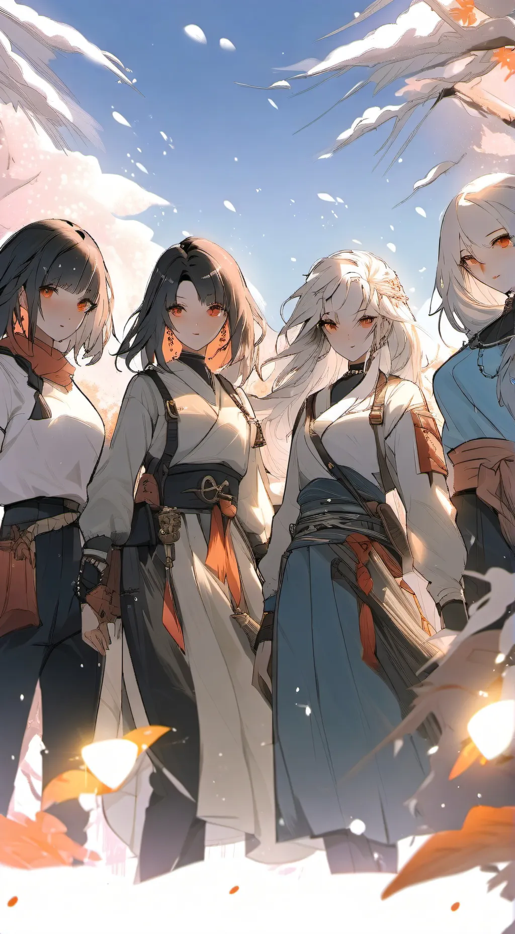 ai character: Girls' dorm background