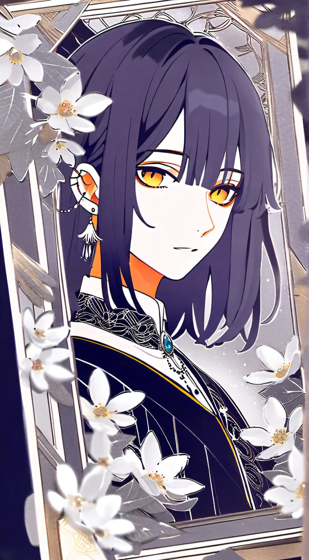 ai character: Акио background