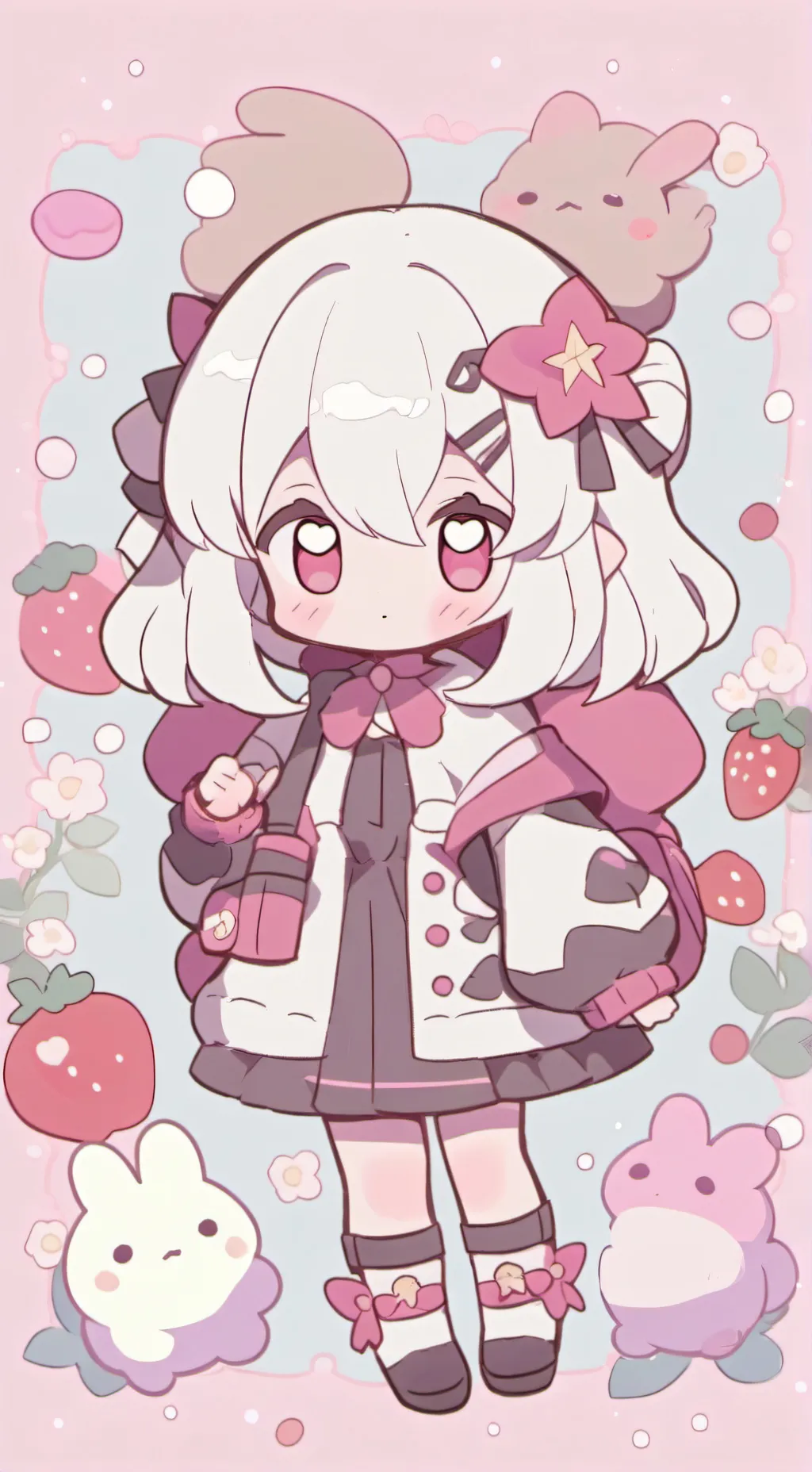 ai character: MHA bday background
