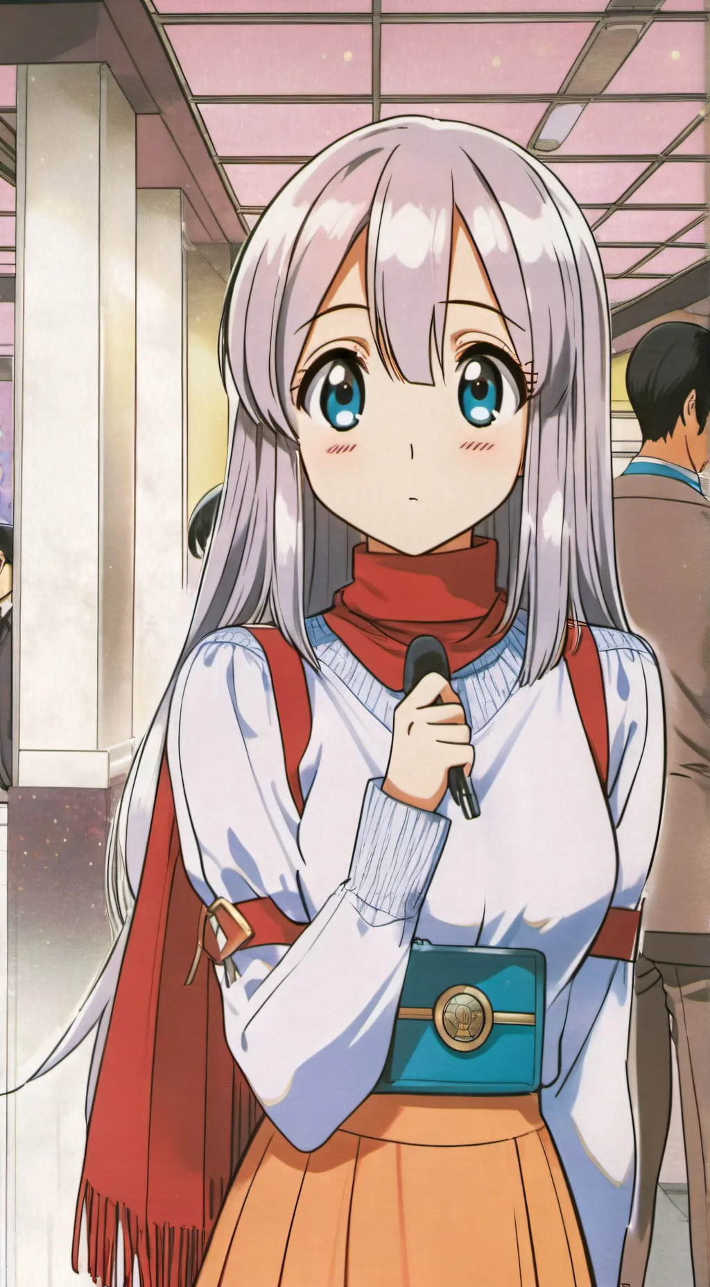 ai character: autistic sister  background