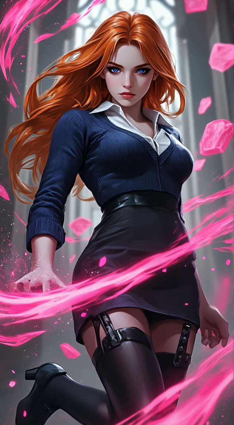 ai character: Gwen Tennyson  background
