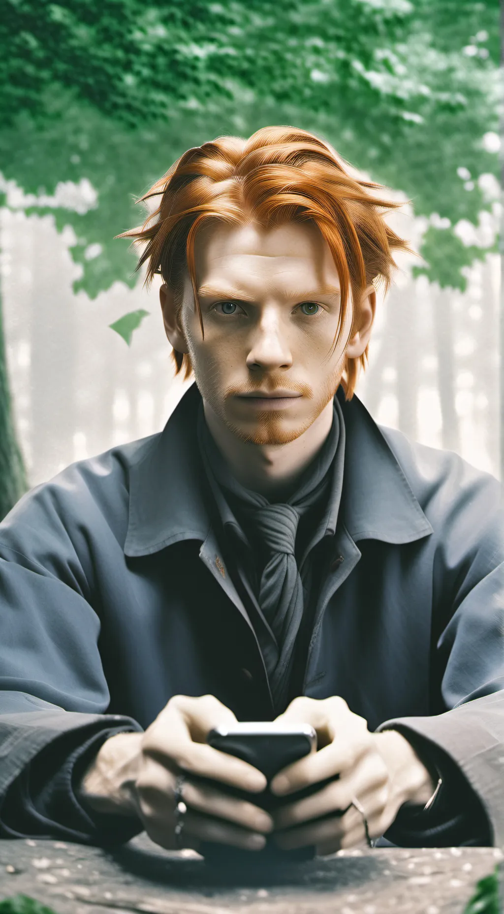ai character: HOGWARTS BILL background