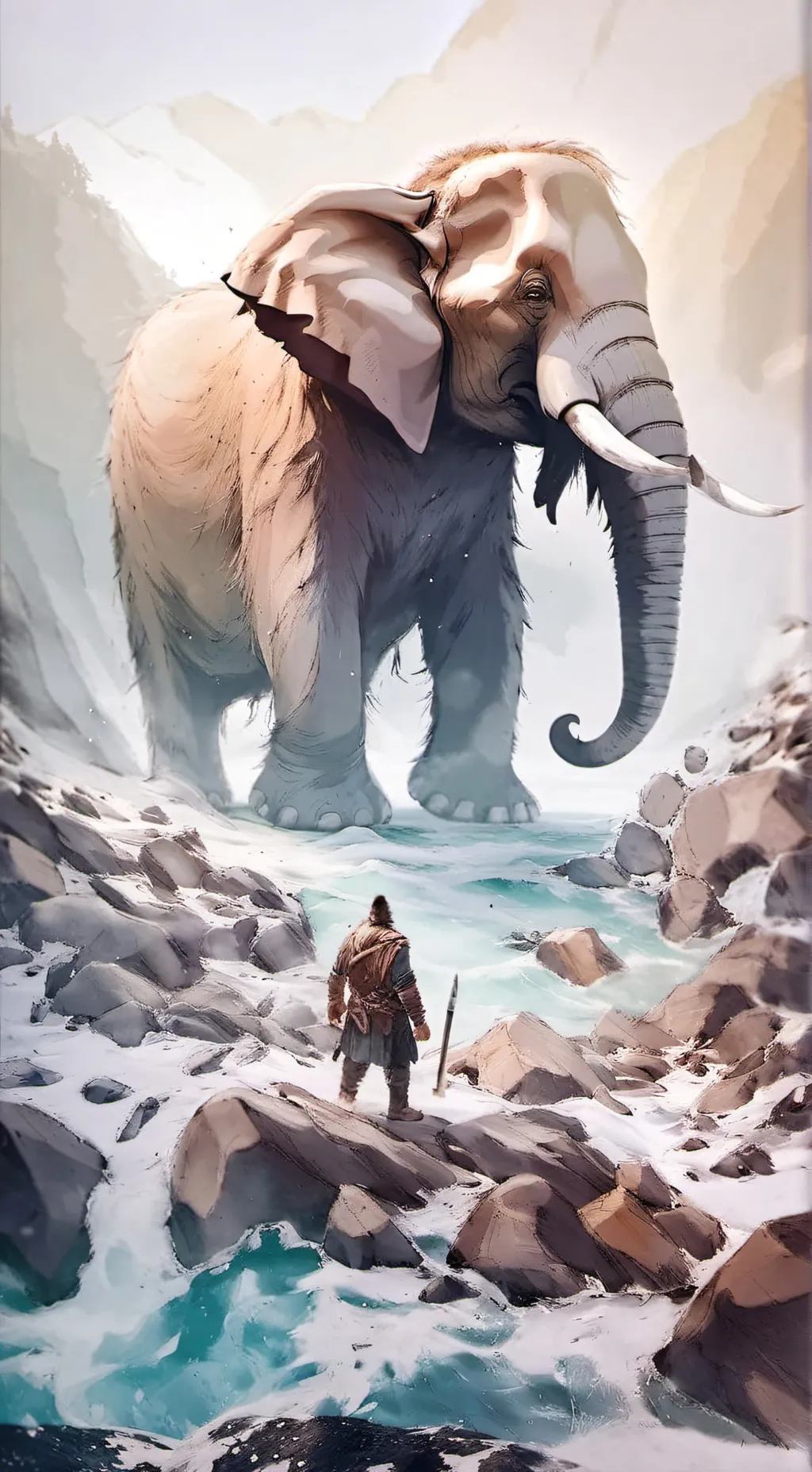 ai character: mamut background
