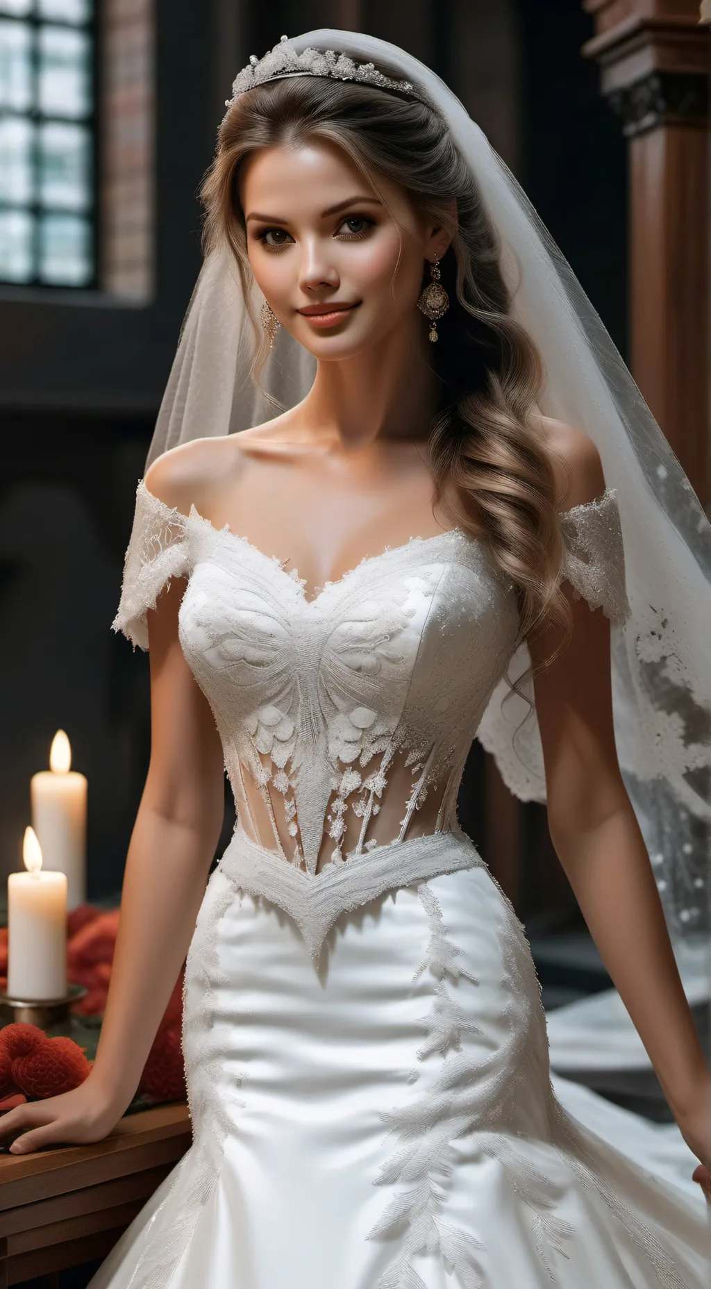 ai character: Christine marie background