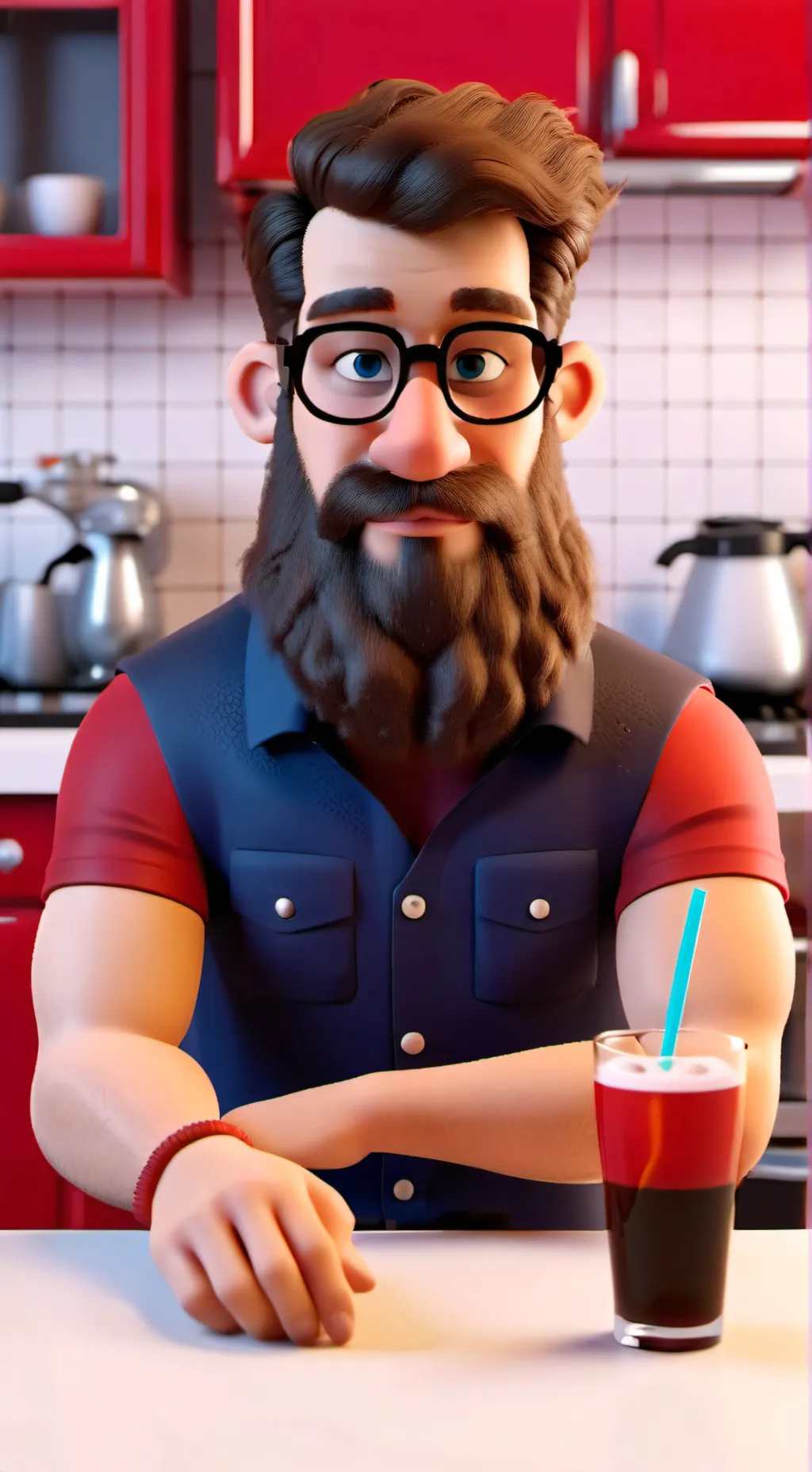 ai character: Rufus Dawton background