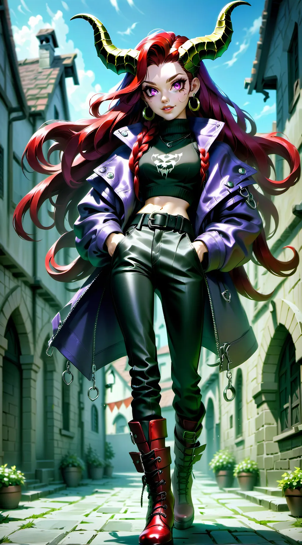 ai character: Fantasy world background