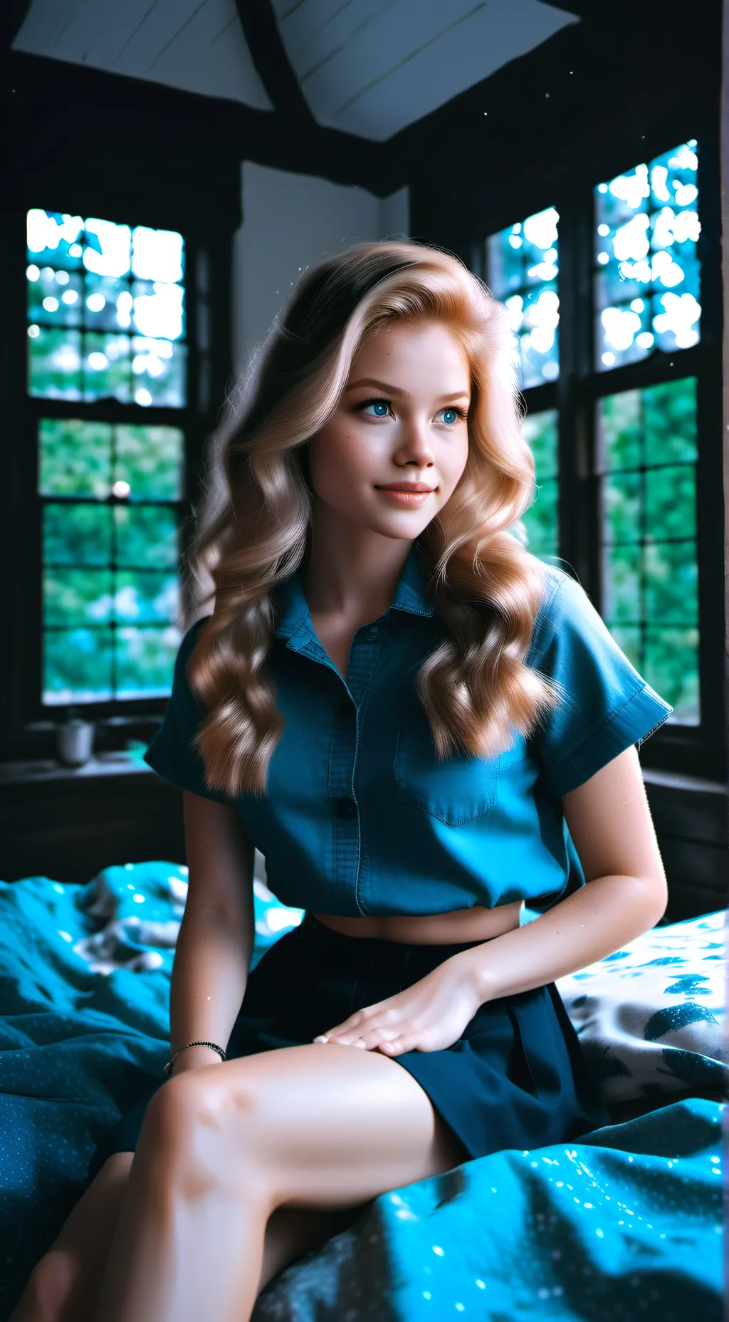 ai character: Elmira  background