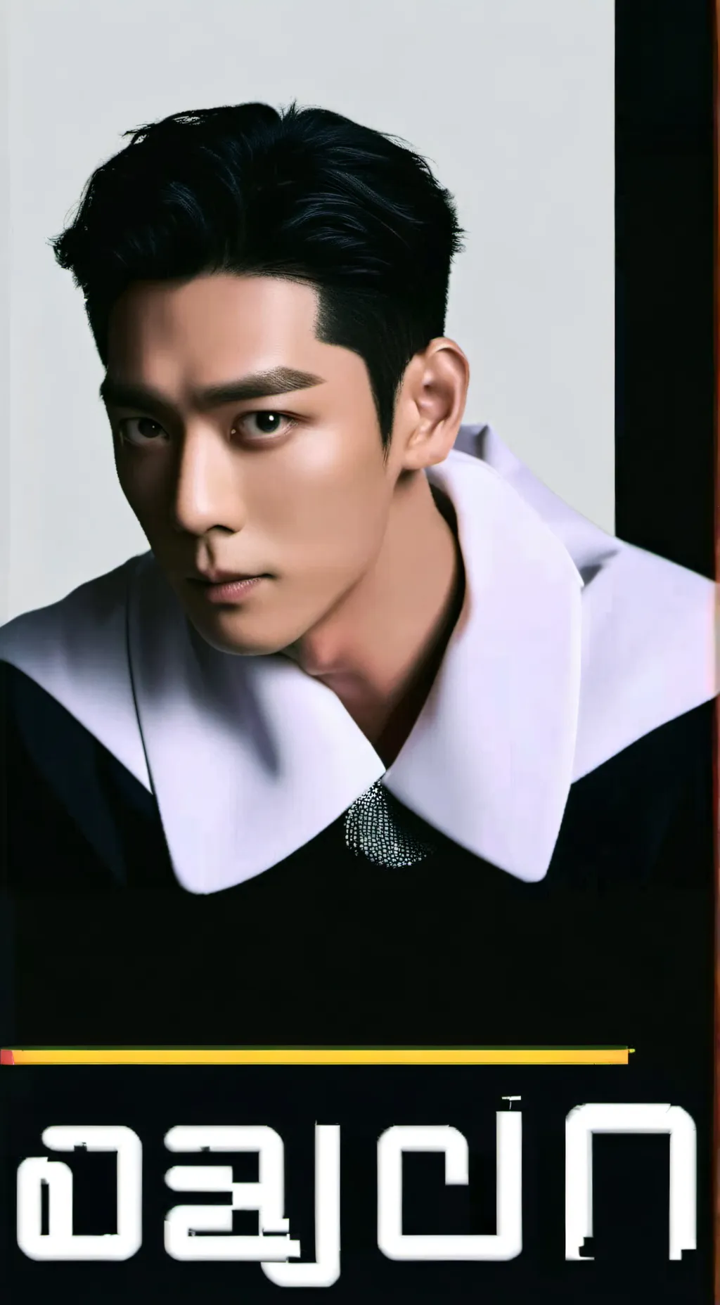 ai character: T.O.P from BIGBANG background