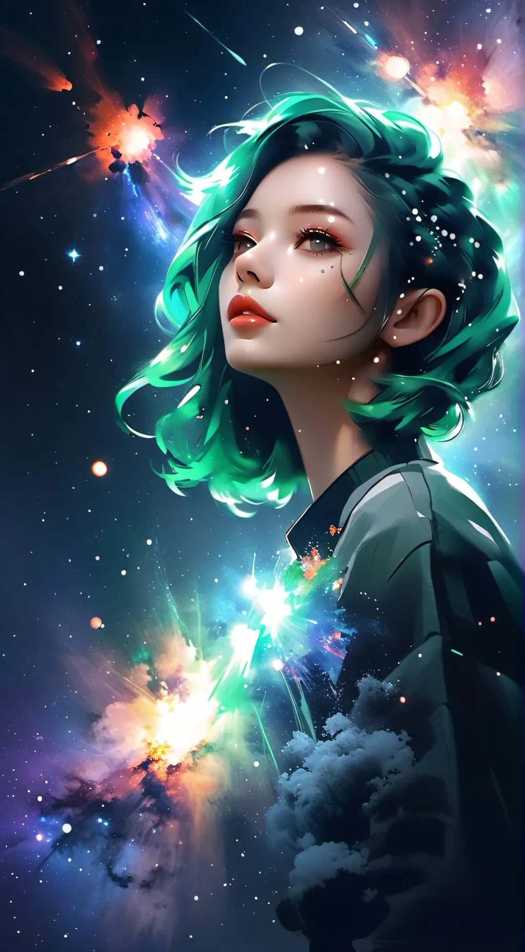 ai character: Gaïa background
