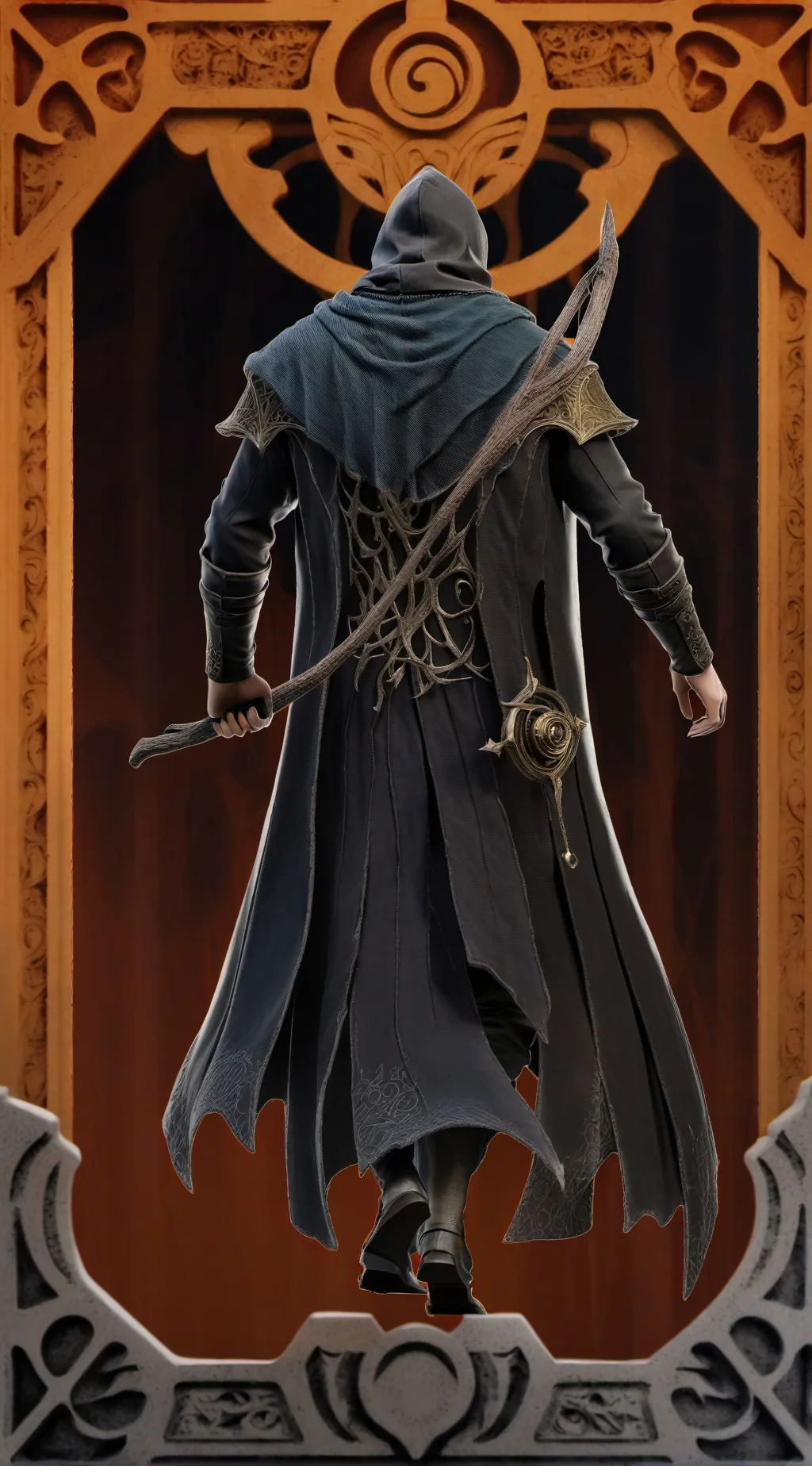 ai character: the investigate  background