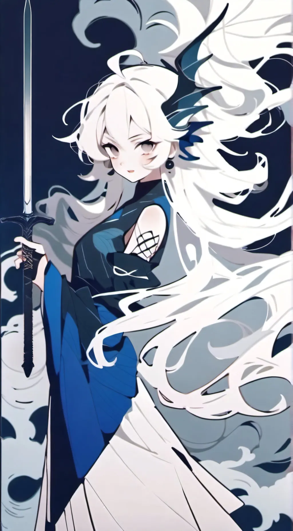 ai character: Demon slayer background