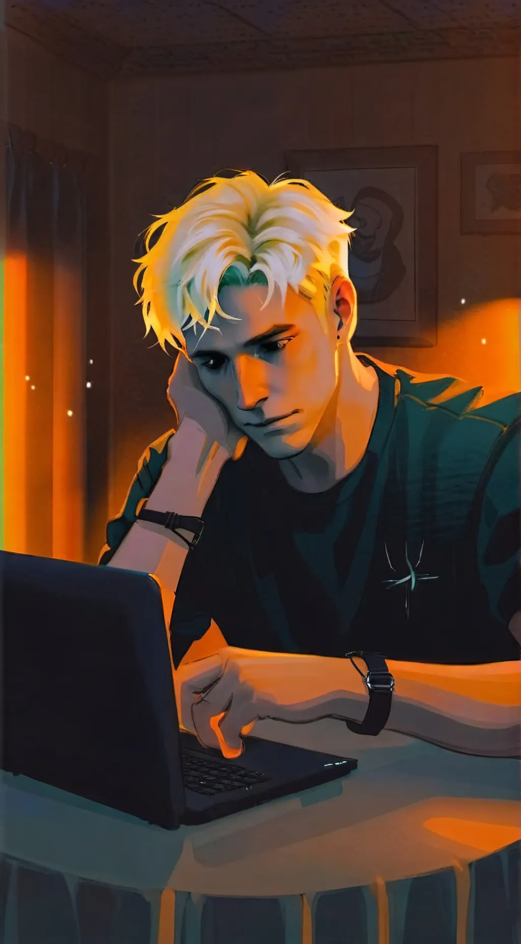 ai character: Kacper background