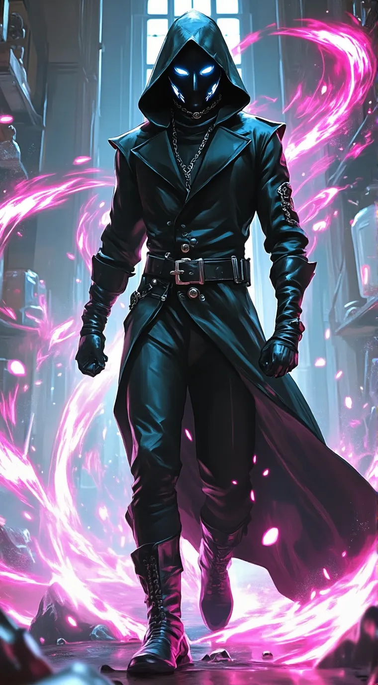 ai character: Dr. Shadow  background