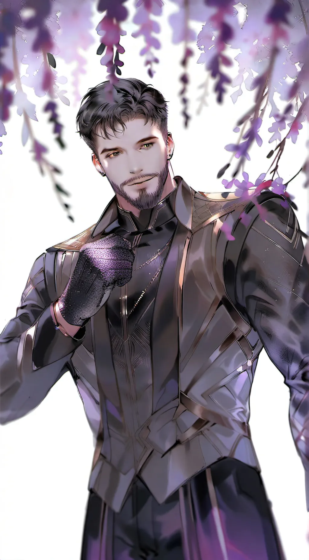ai character: Thanos background