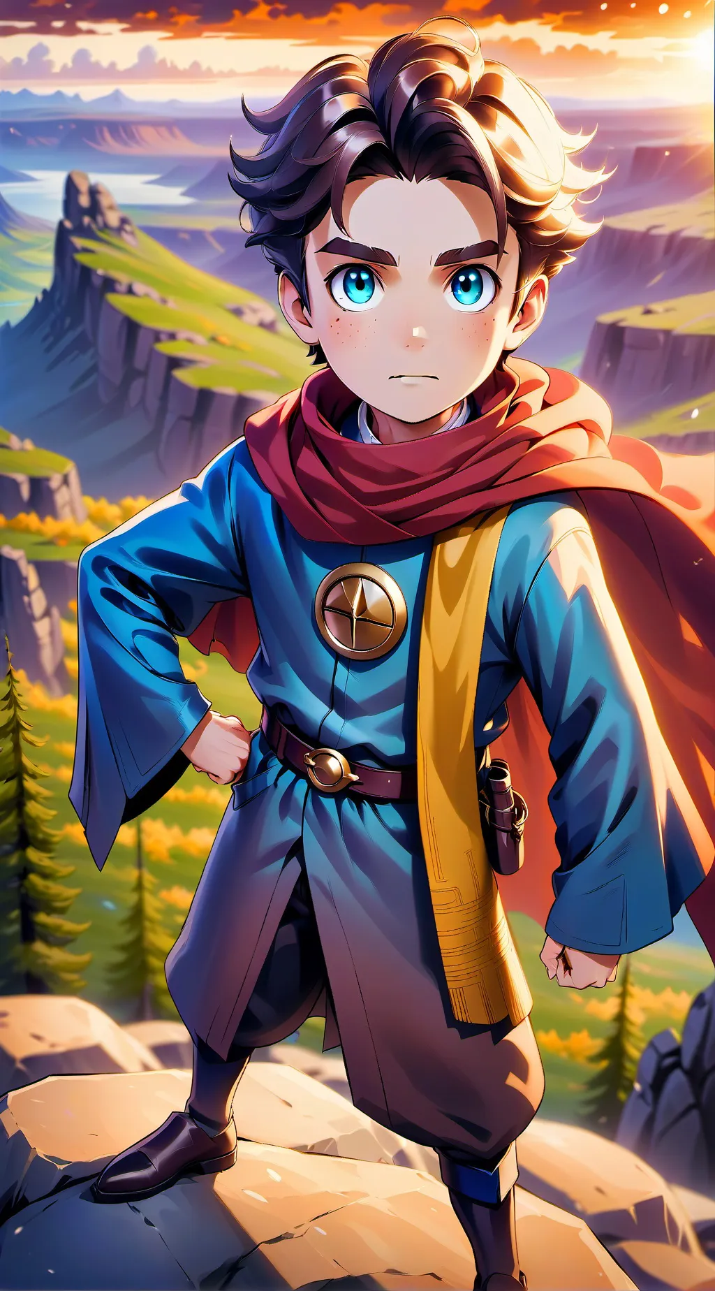 ai character: He Tall He Like You background