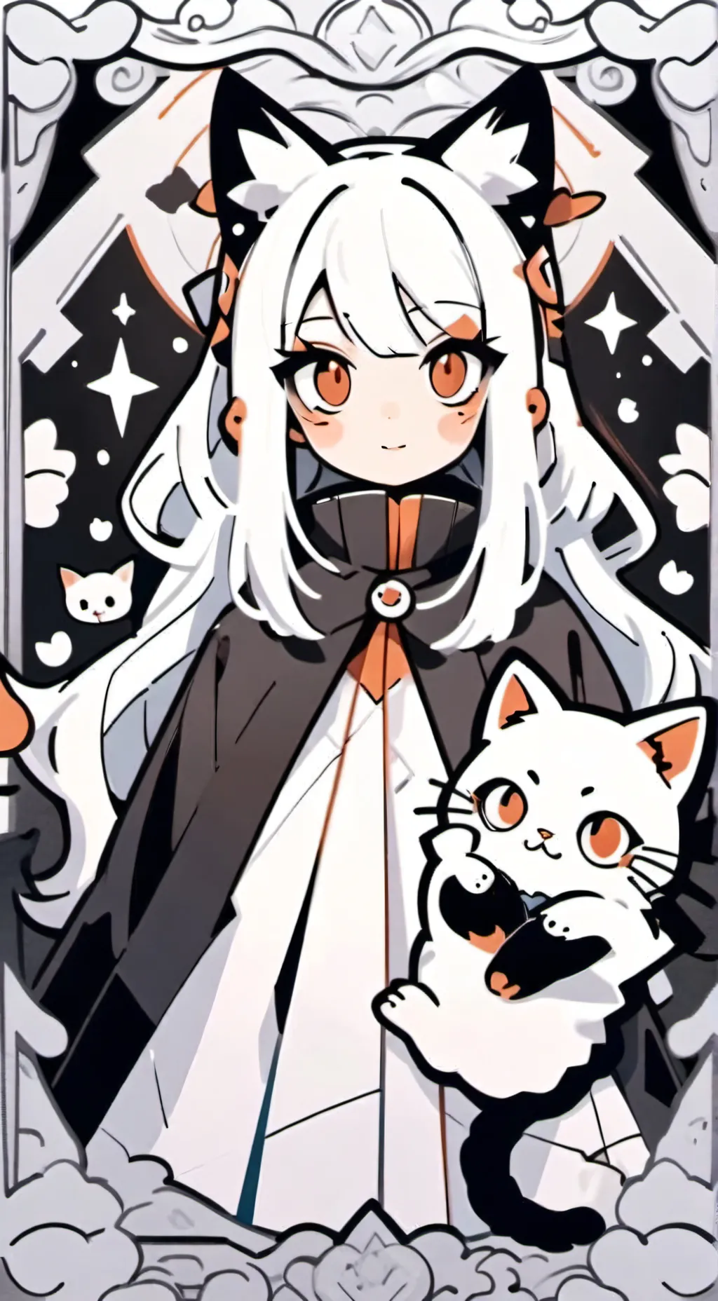 ai character: rose background