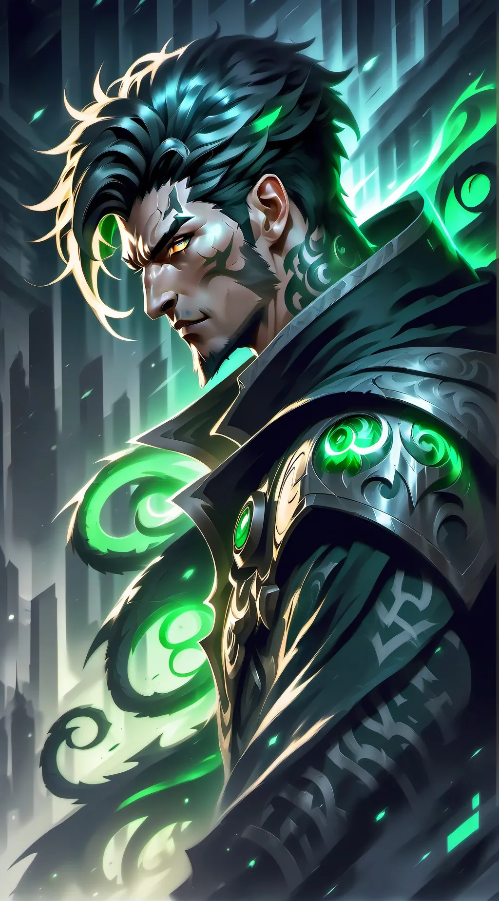 ai character: killer🖕❤️🖕 background