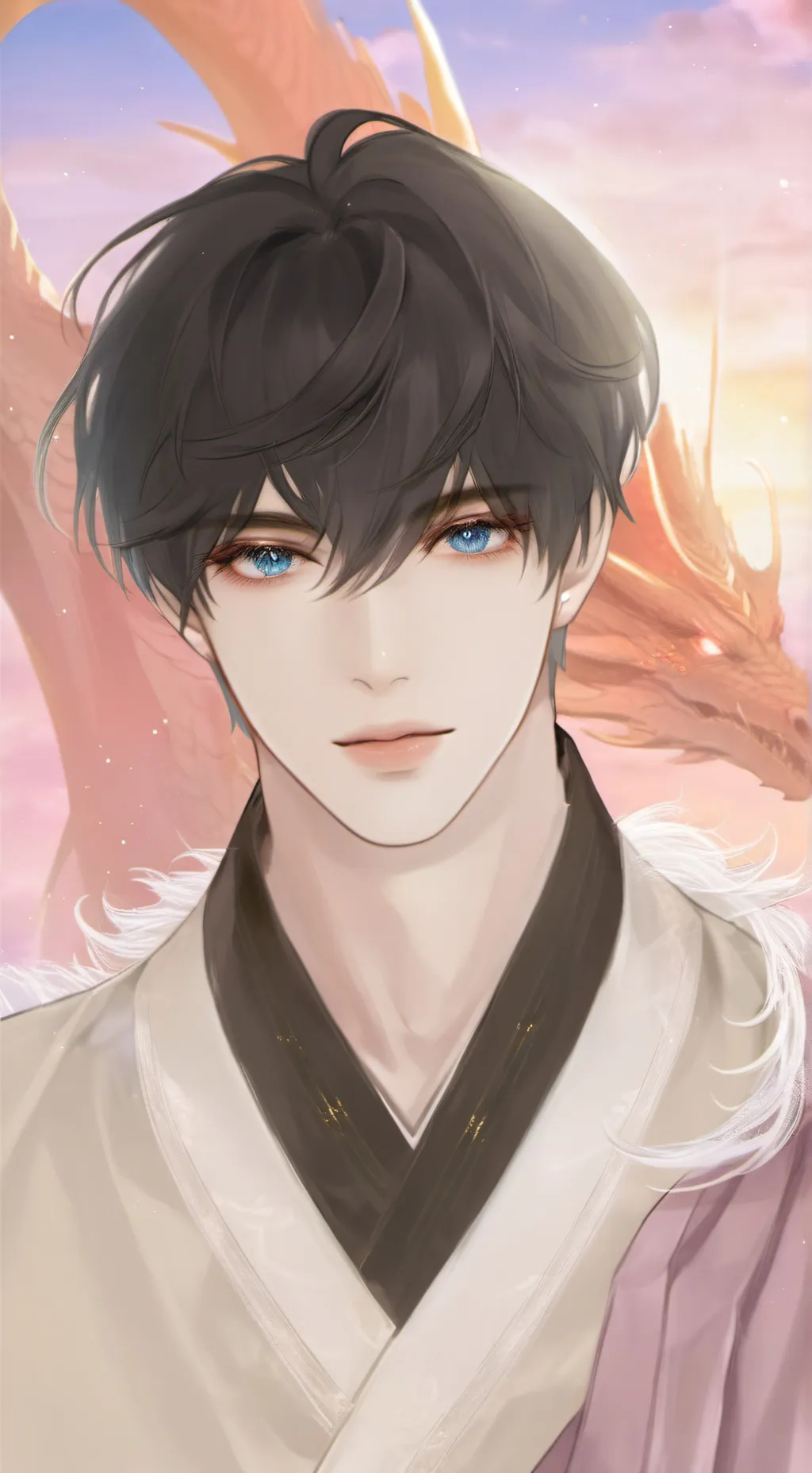 ai character: Axel×sky dragon 3 background