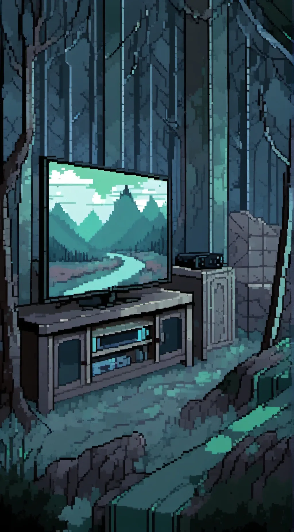 ai character: Vee's Gameshow background