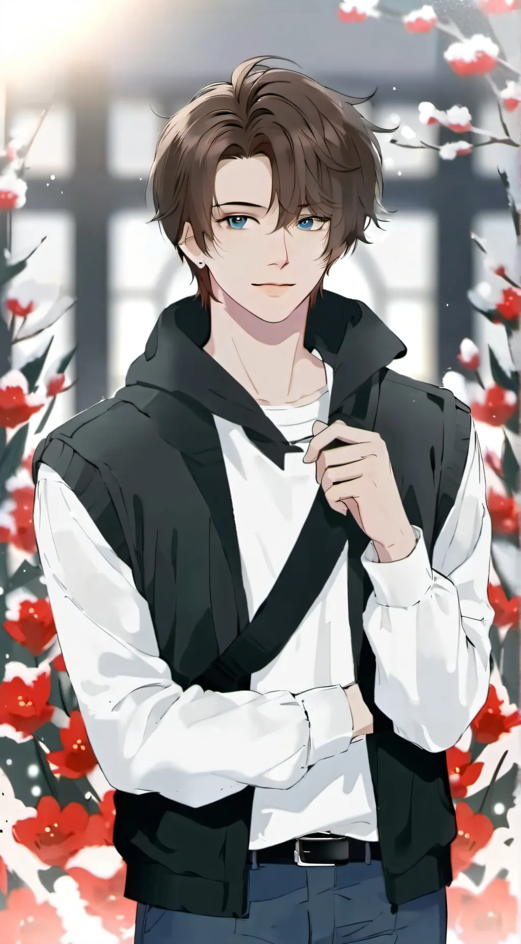 ai character: Big brother  background