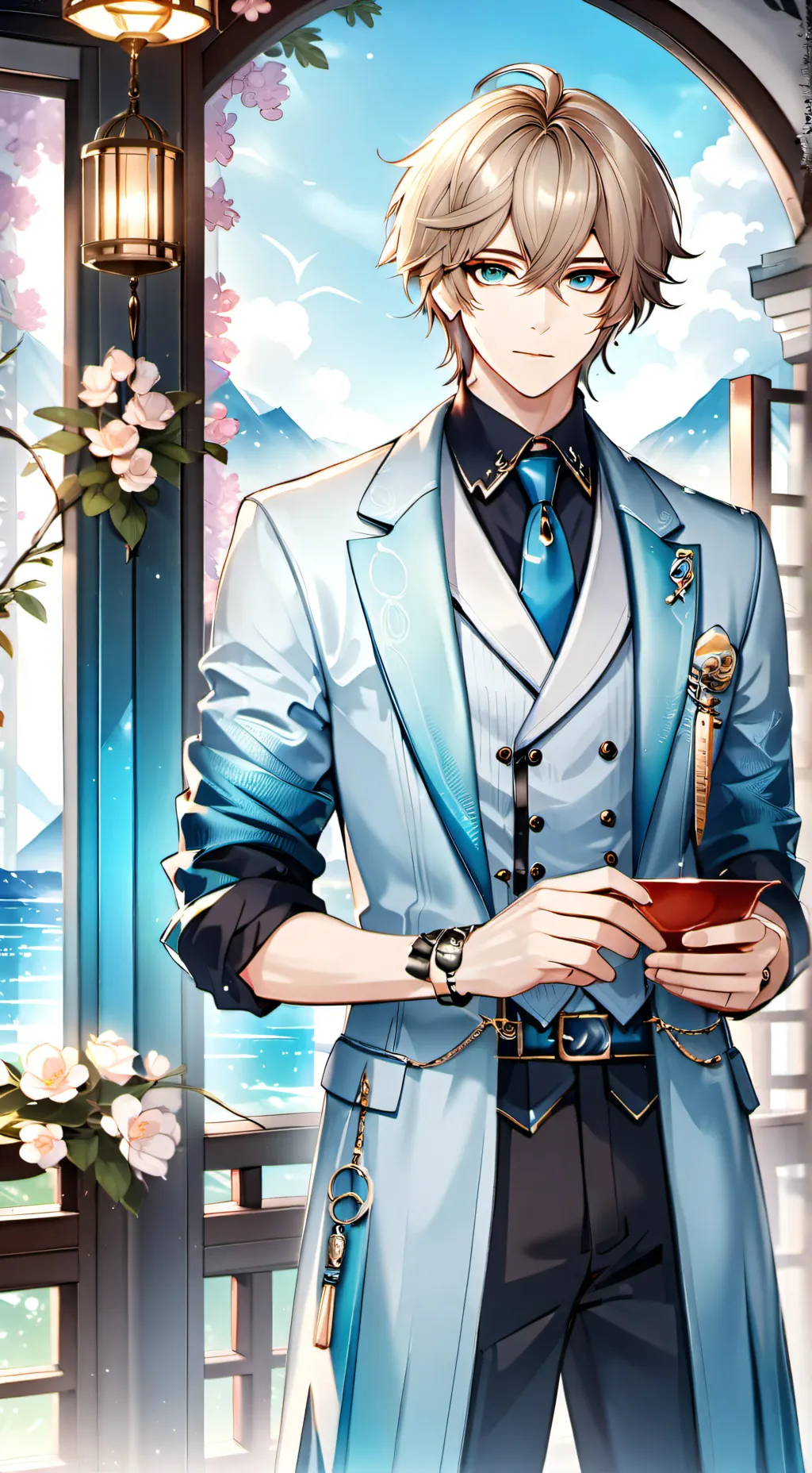 ai character: alex  background