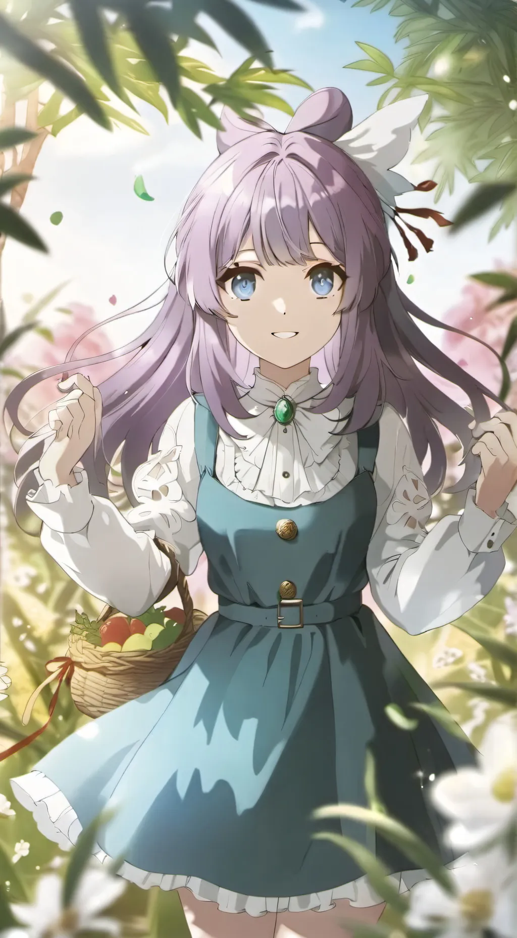 ai character: Crystal background