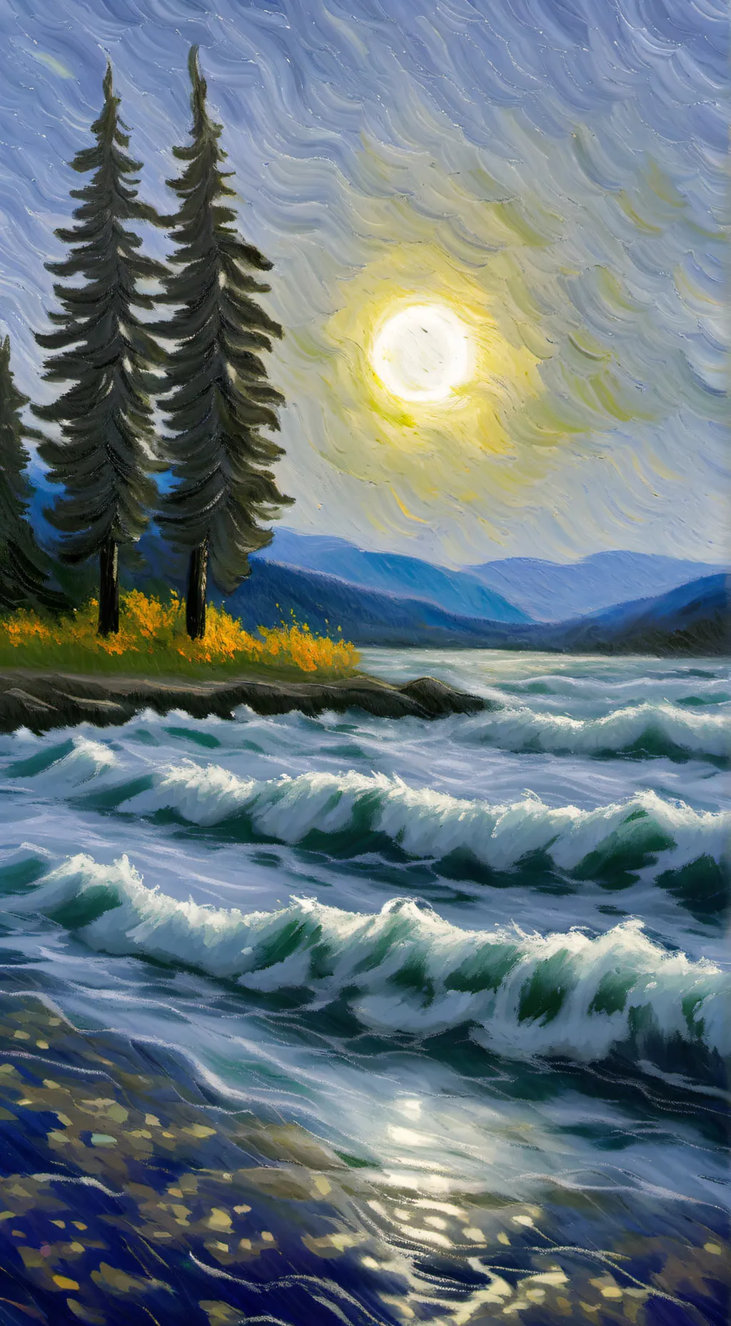 ai character: Estas atrapado background