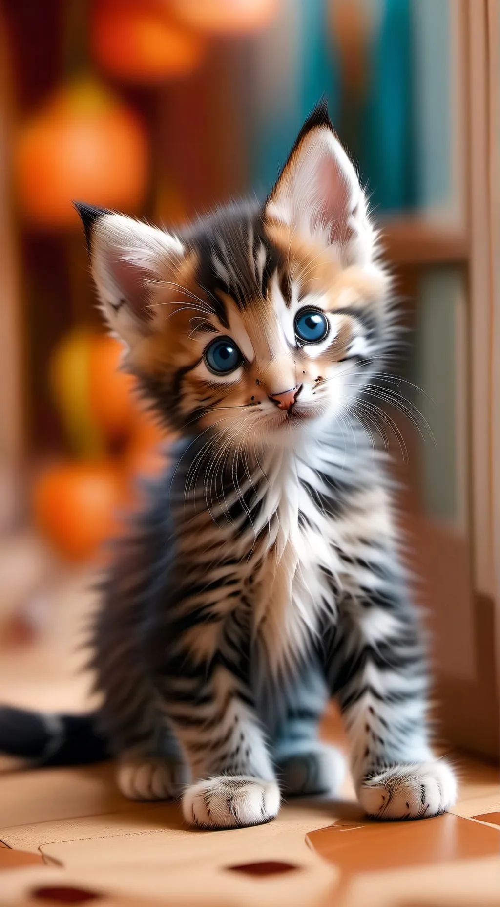 ai character: spoiled cat background