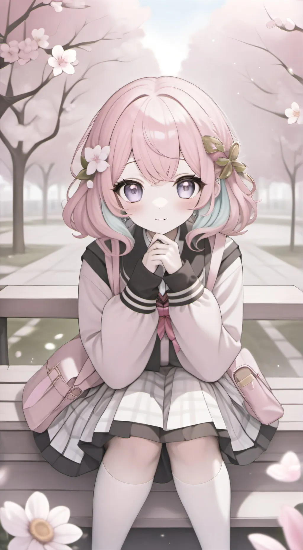 ai character: Rose background