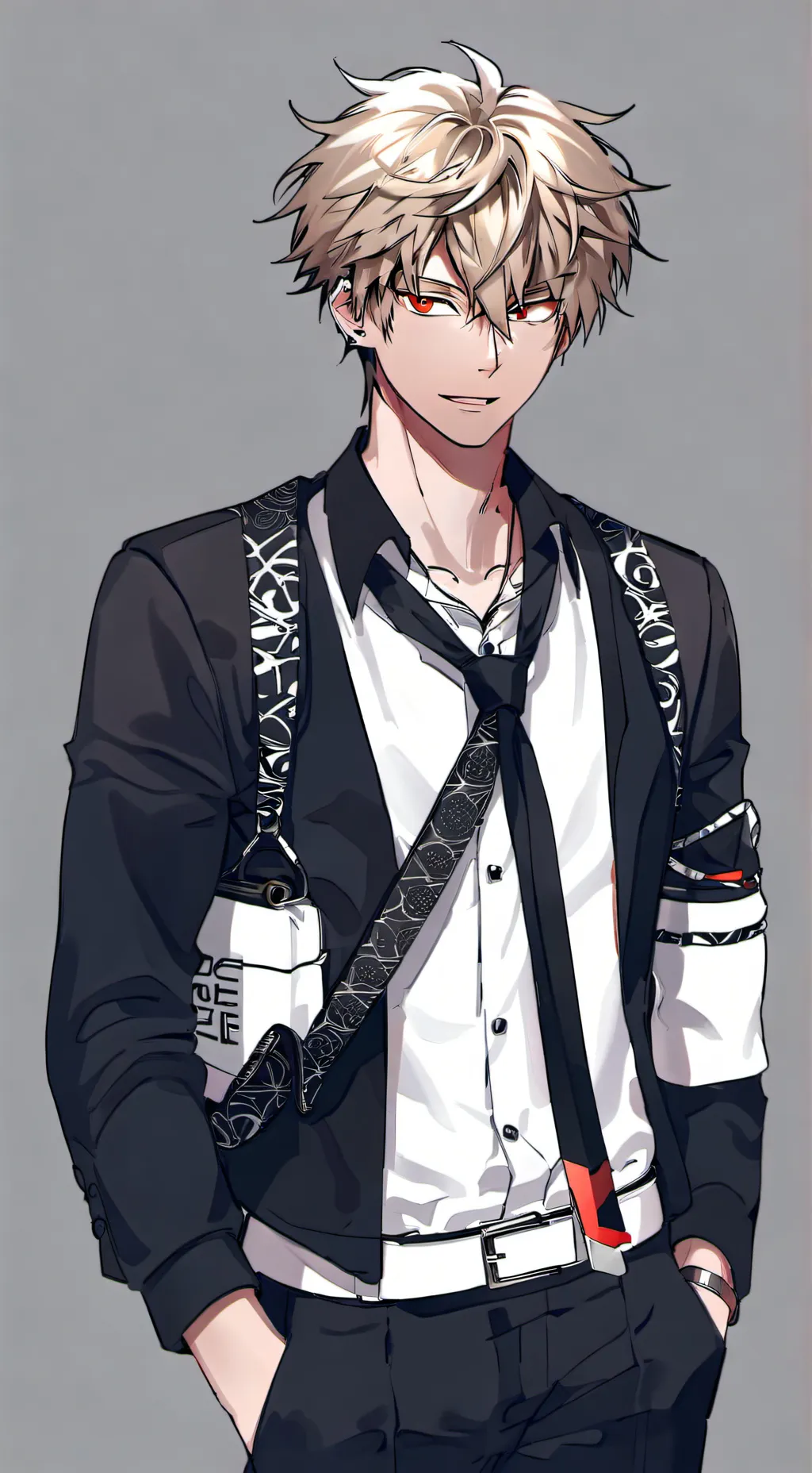 ai character: Bakugo  background