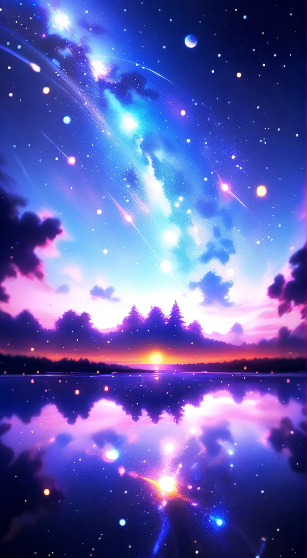 ai character: moonflower  background