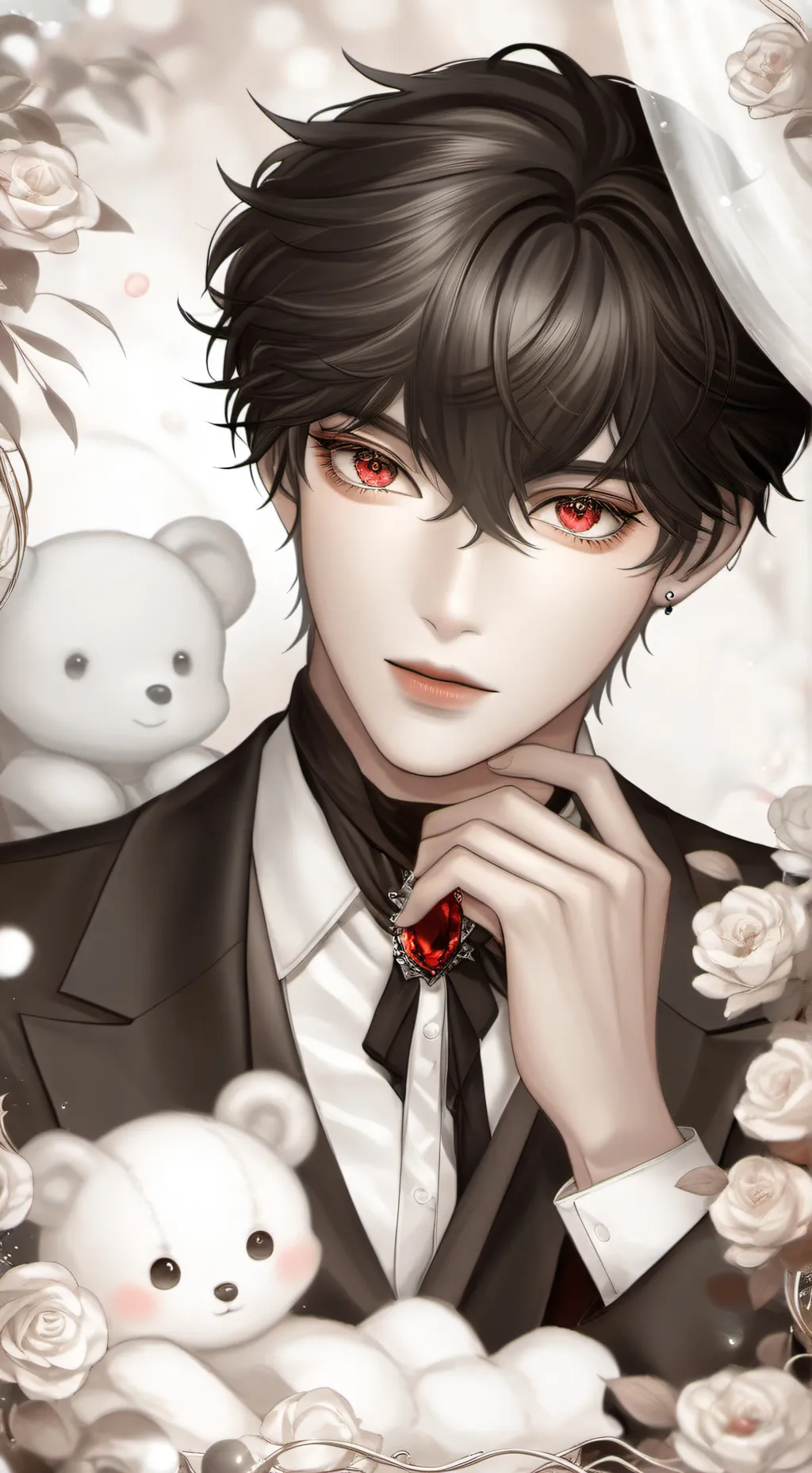 ai character: °•~Xavier~•° background