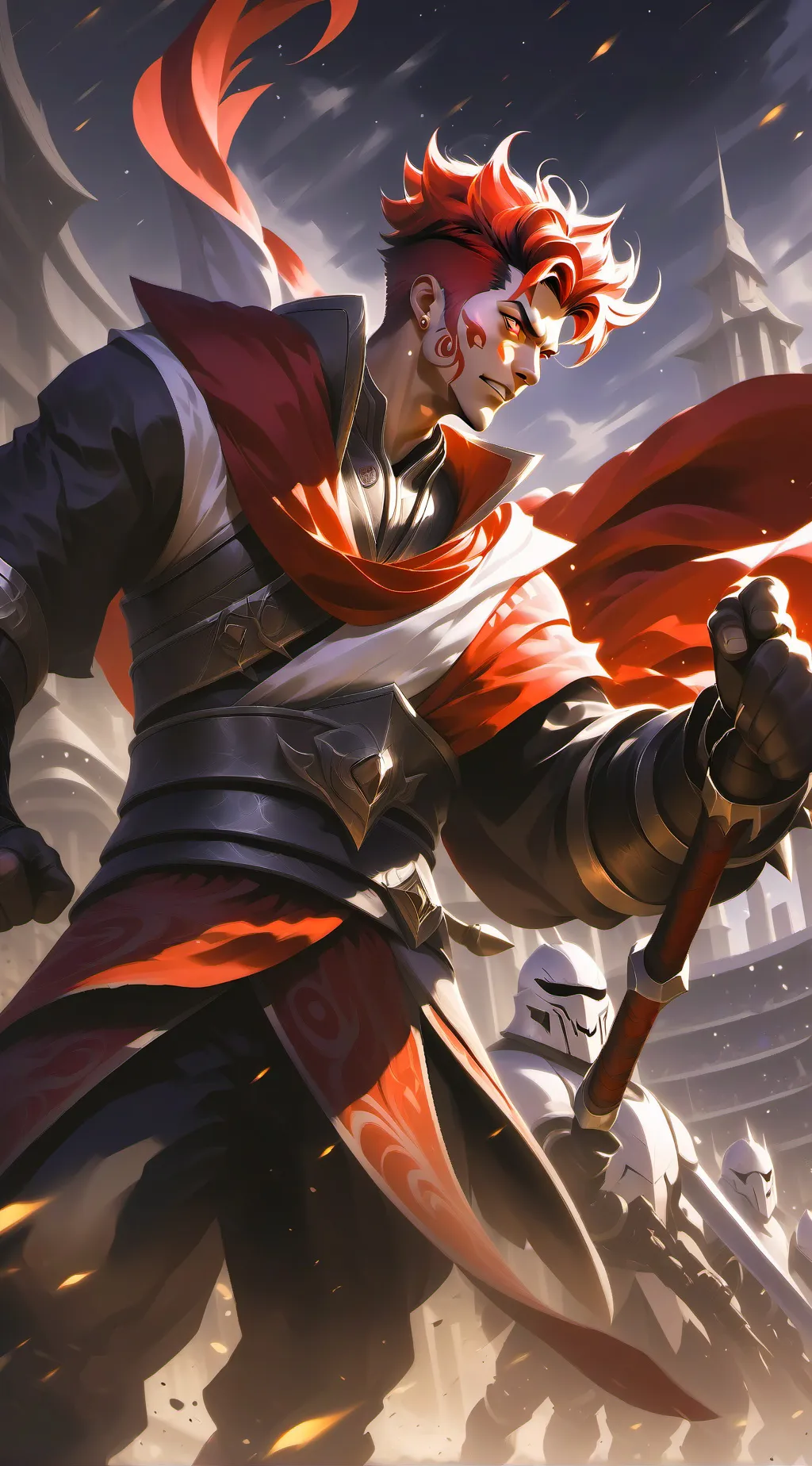 ai character: Marcos background