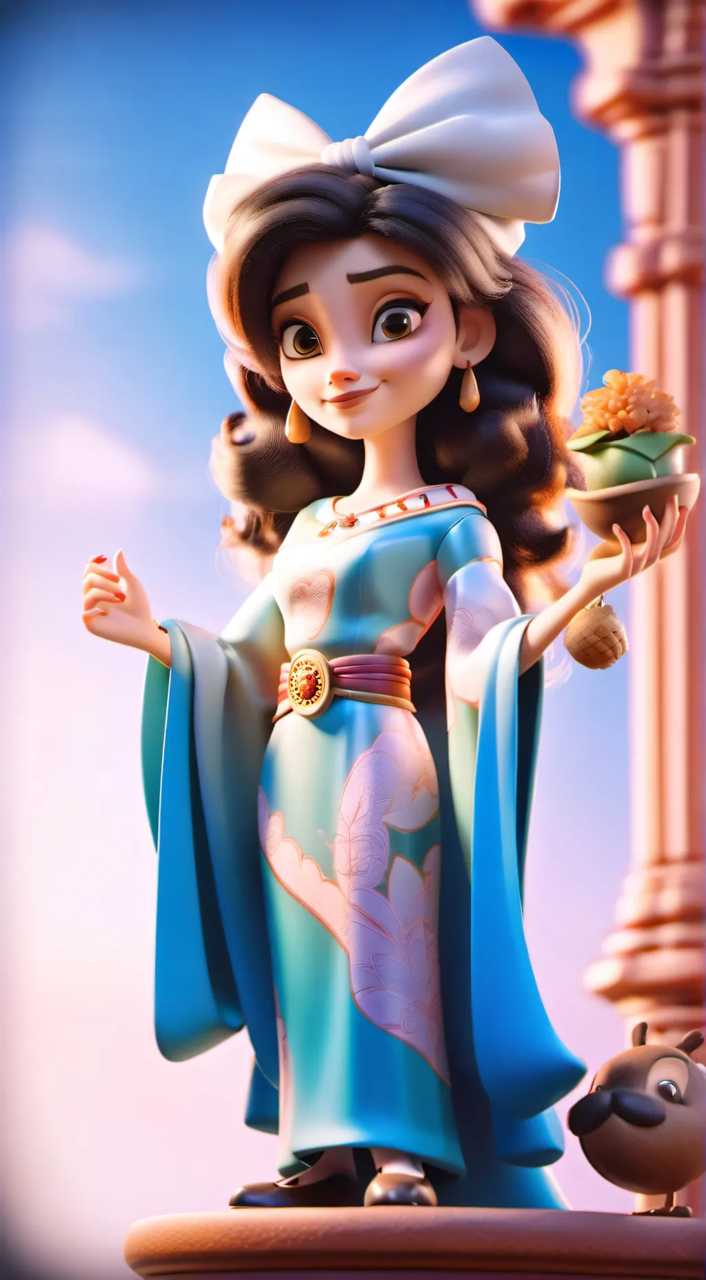 ai character: ana clara background