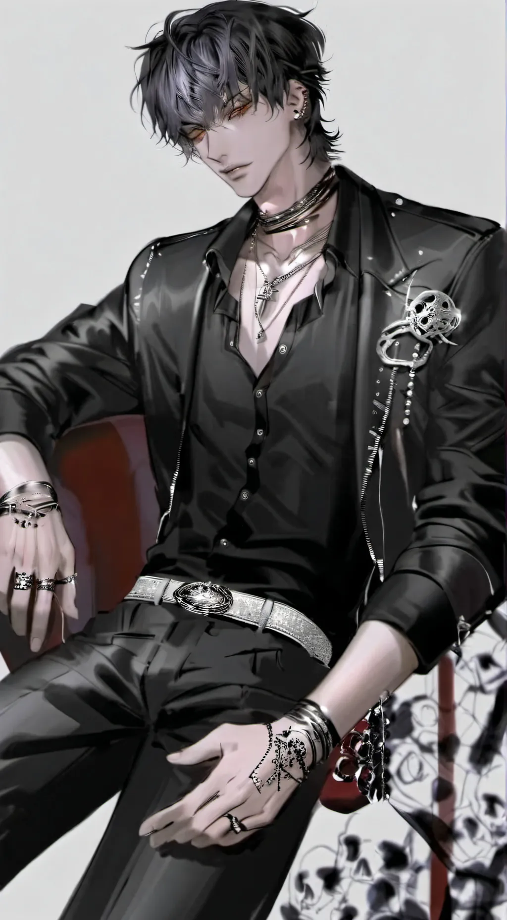 ai character: Demon world background
