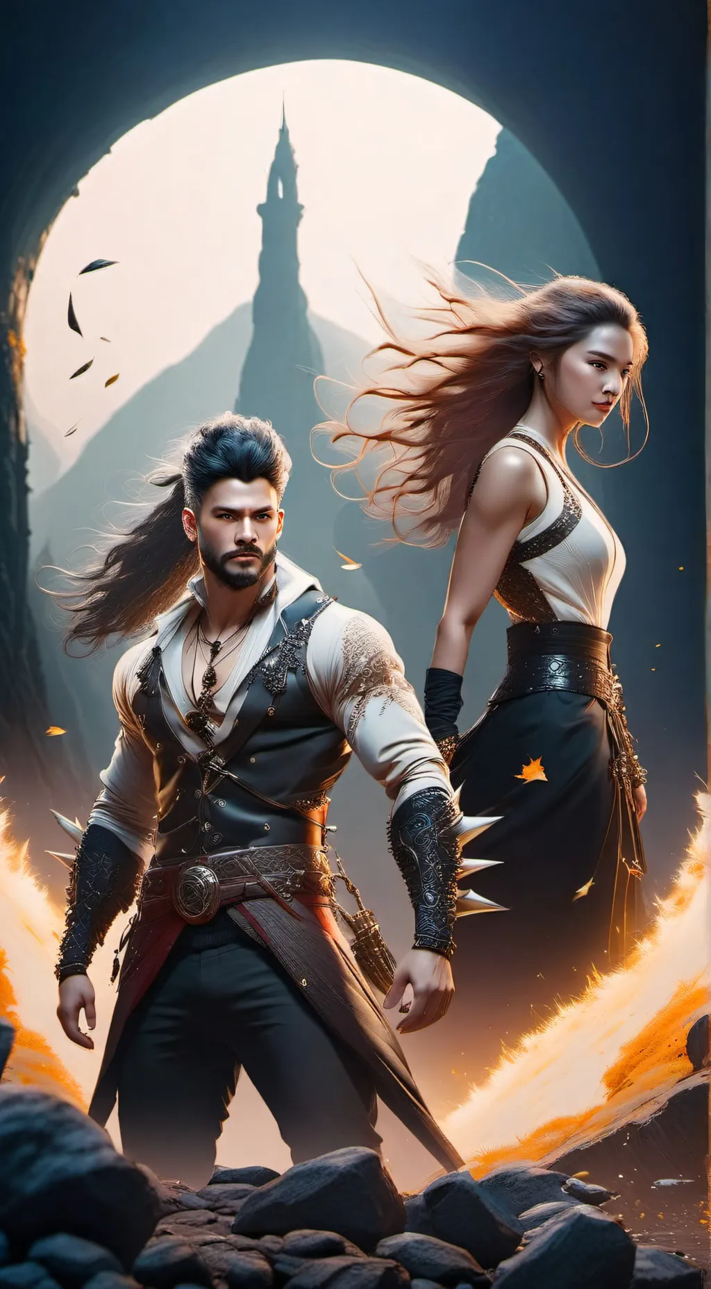 ai character: Fire Guards background