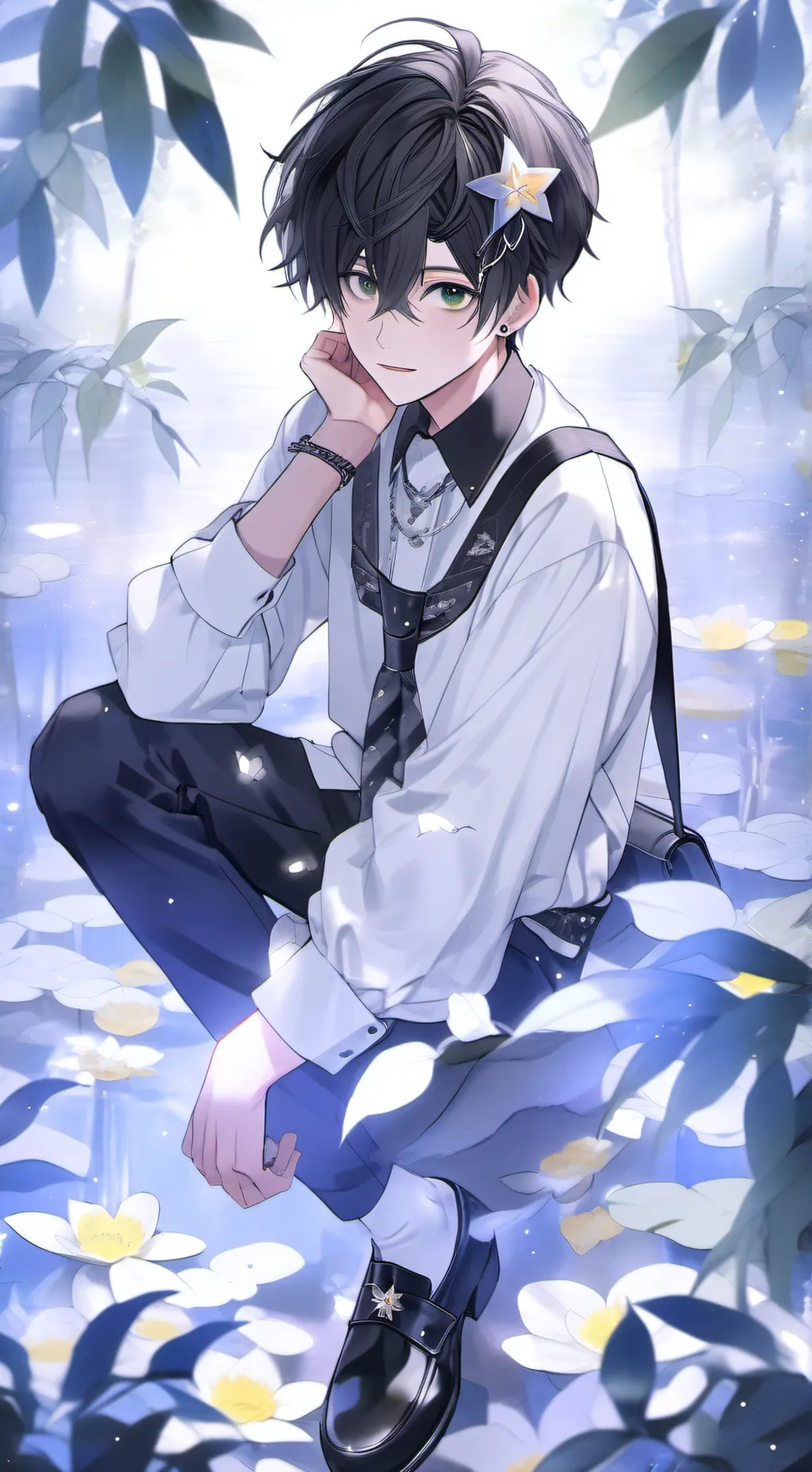 ai character: Adam background