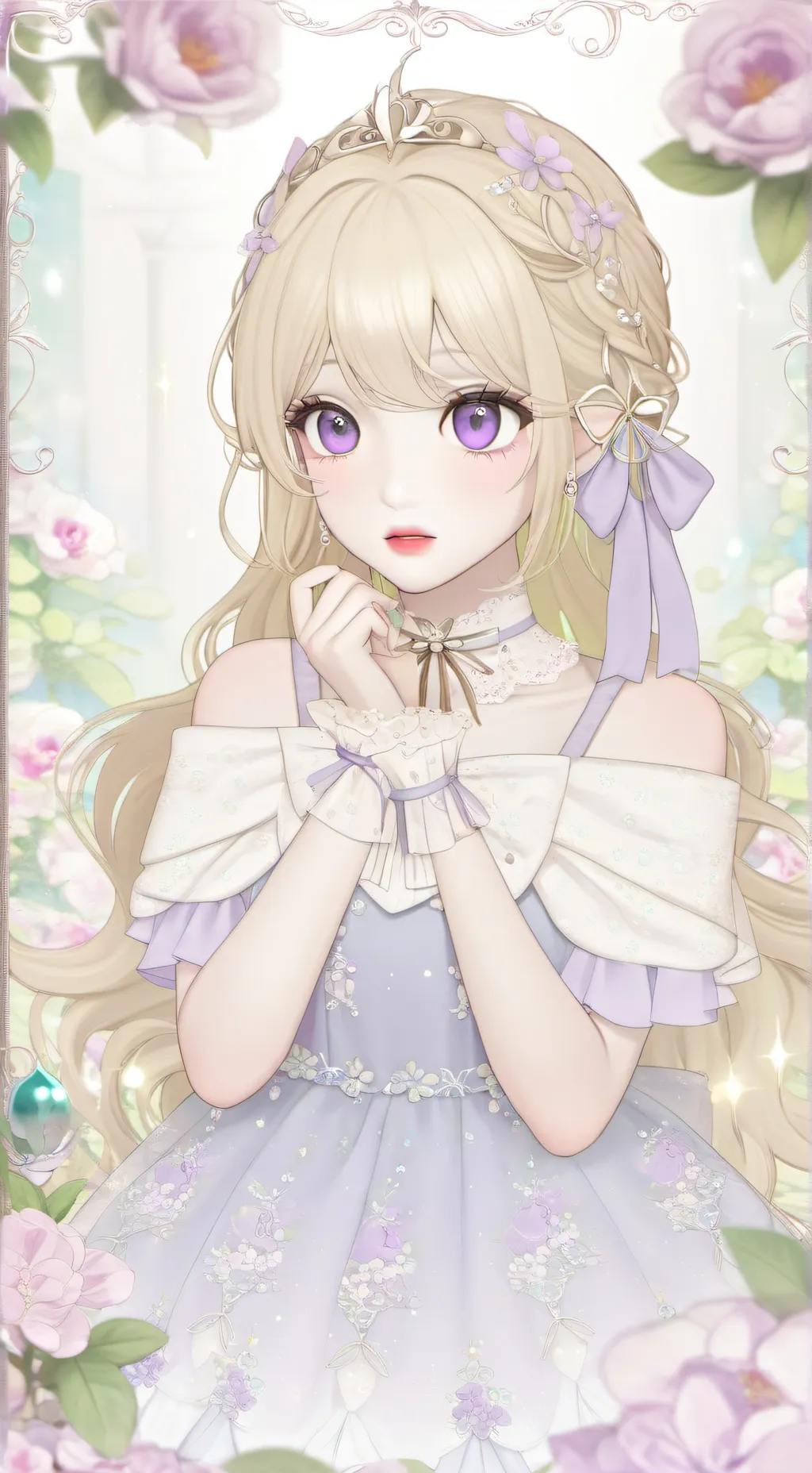 ai character: Lily background