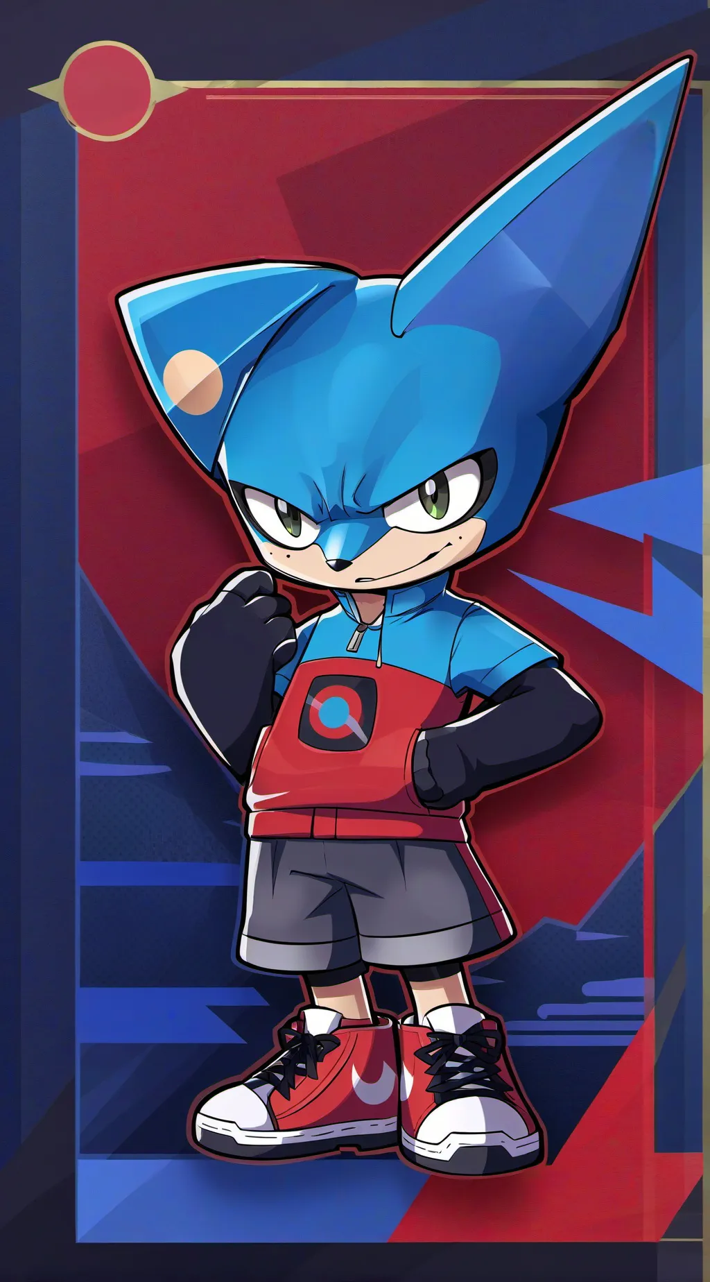 ai character: Goku  background