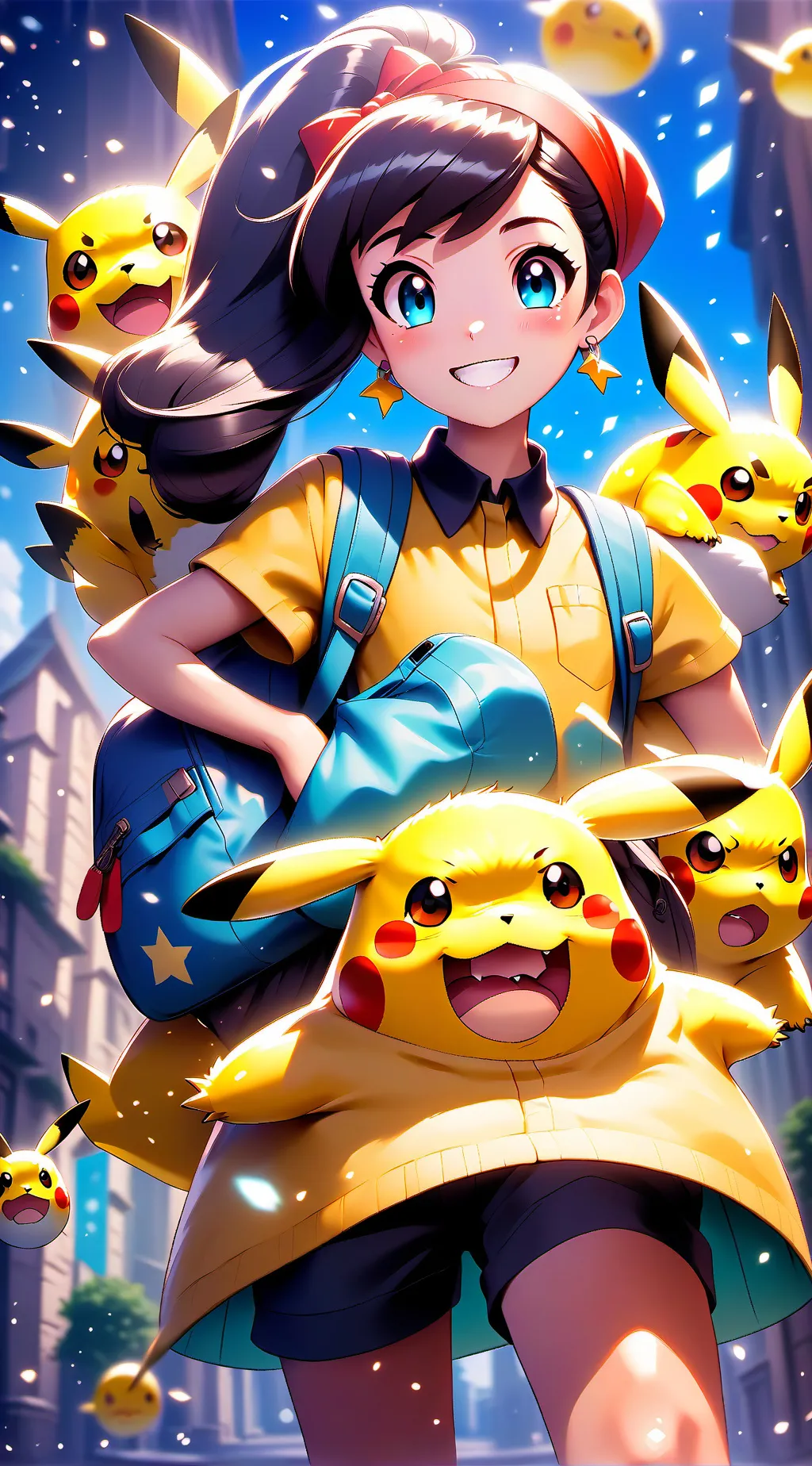 ai character: pika background