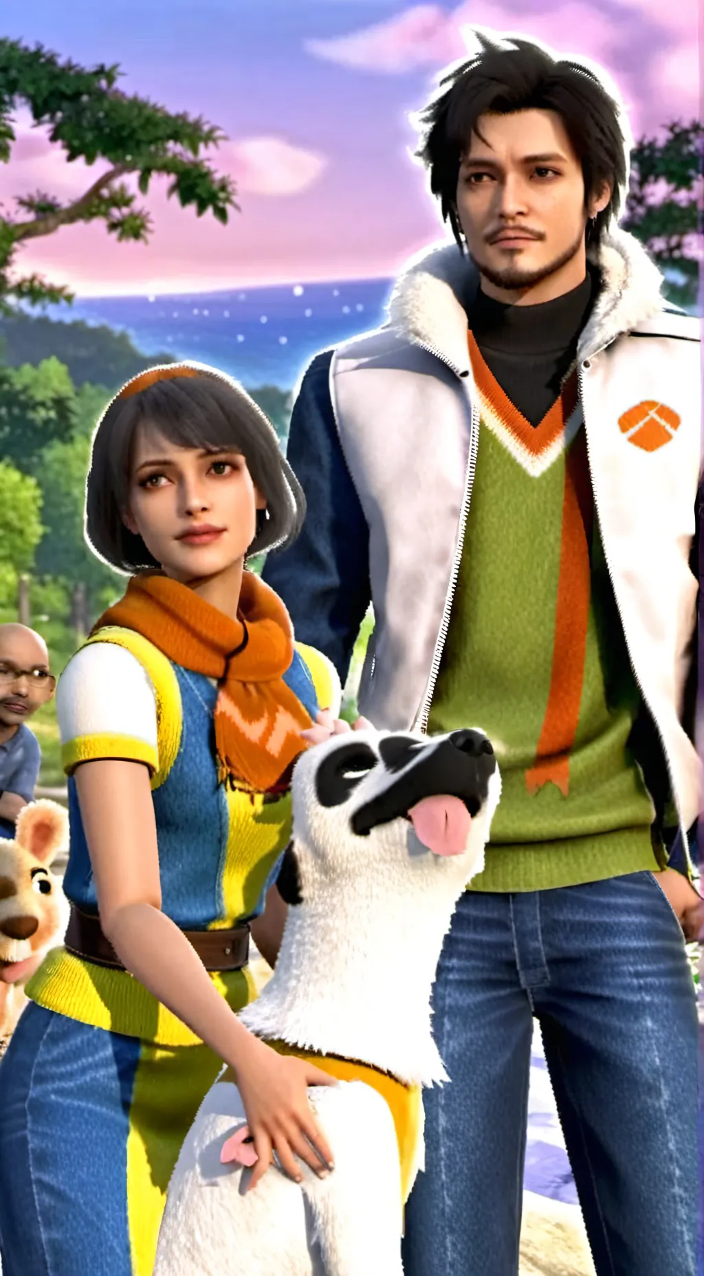ai character: help background