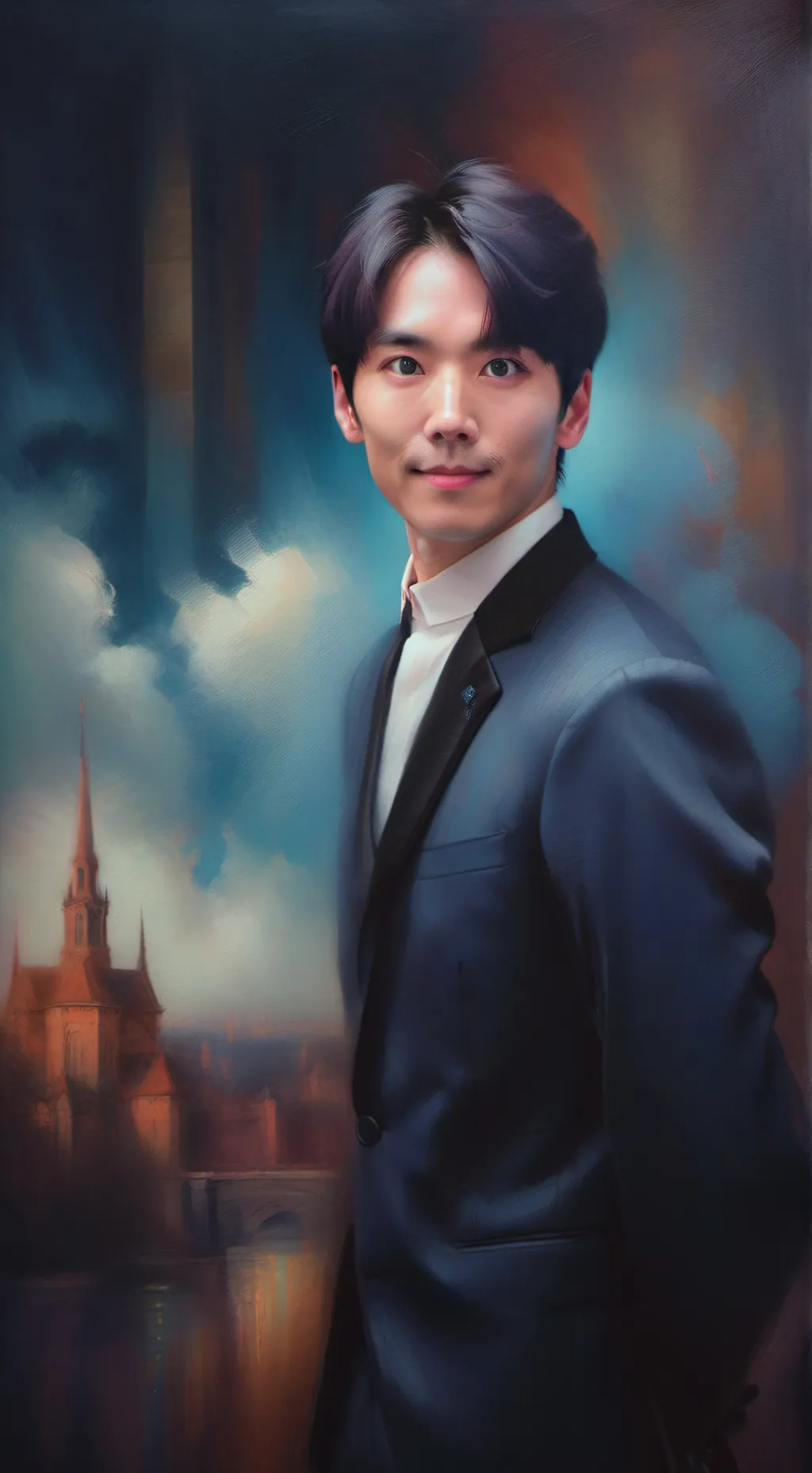 ai character: Ли Мён Ги background