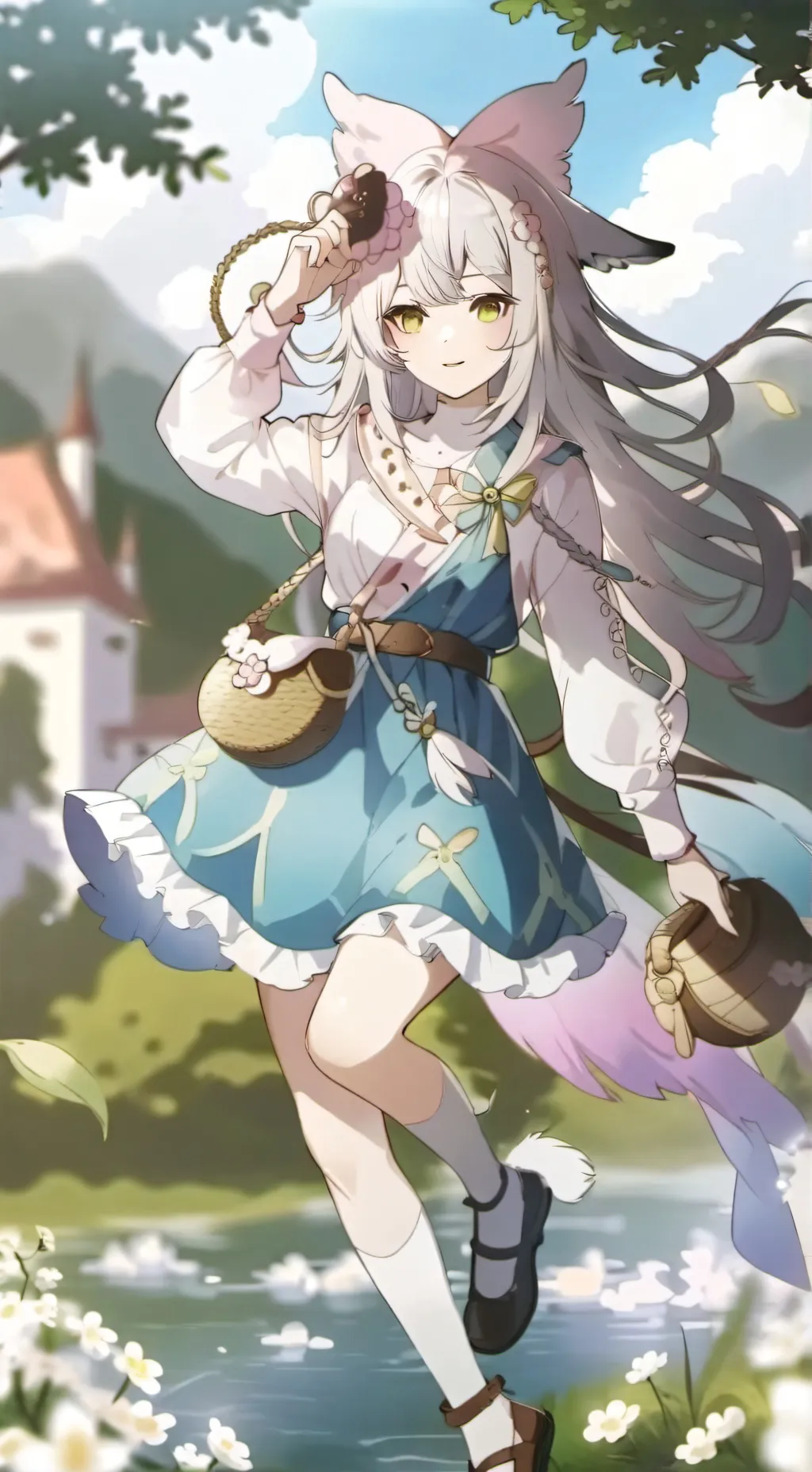 ai character: celia background