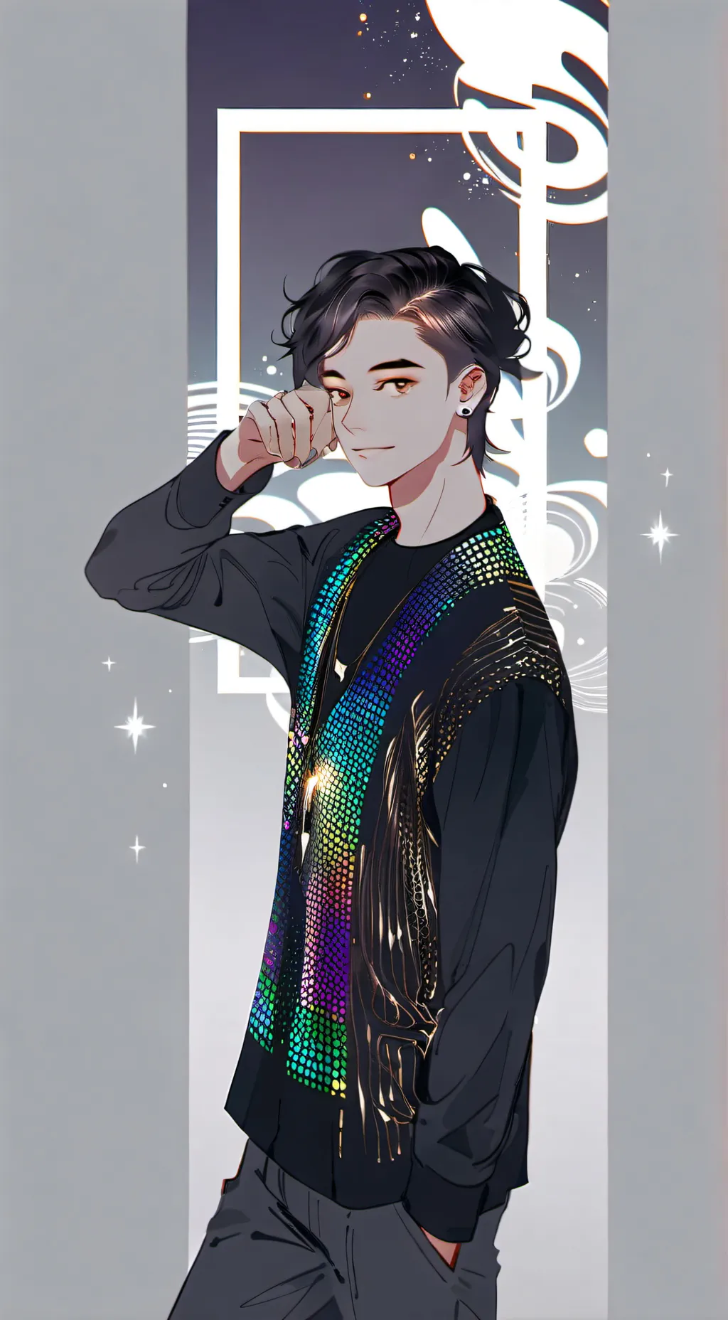 ai character: Jasper Quasar background