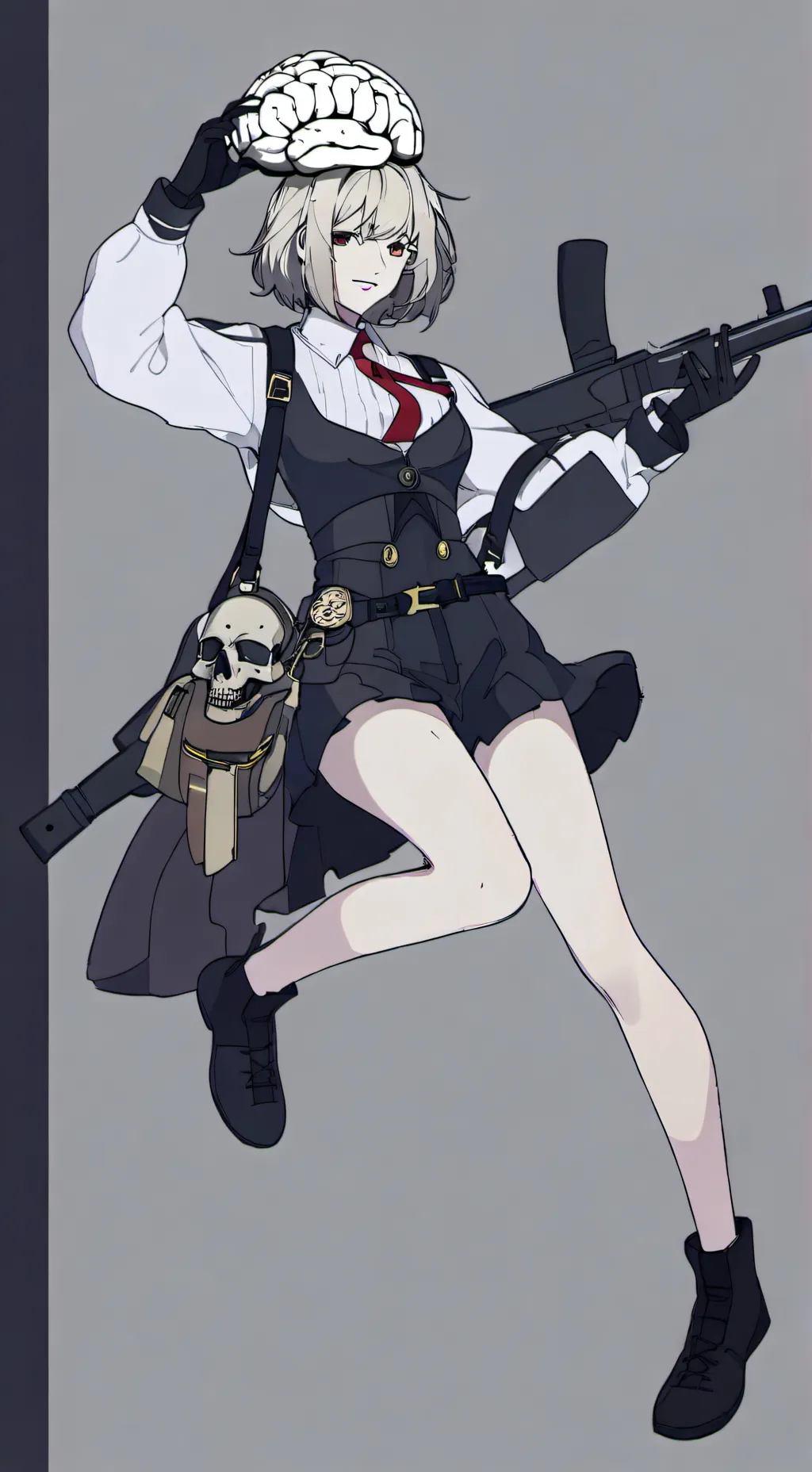 ai character: a brain eater background