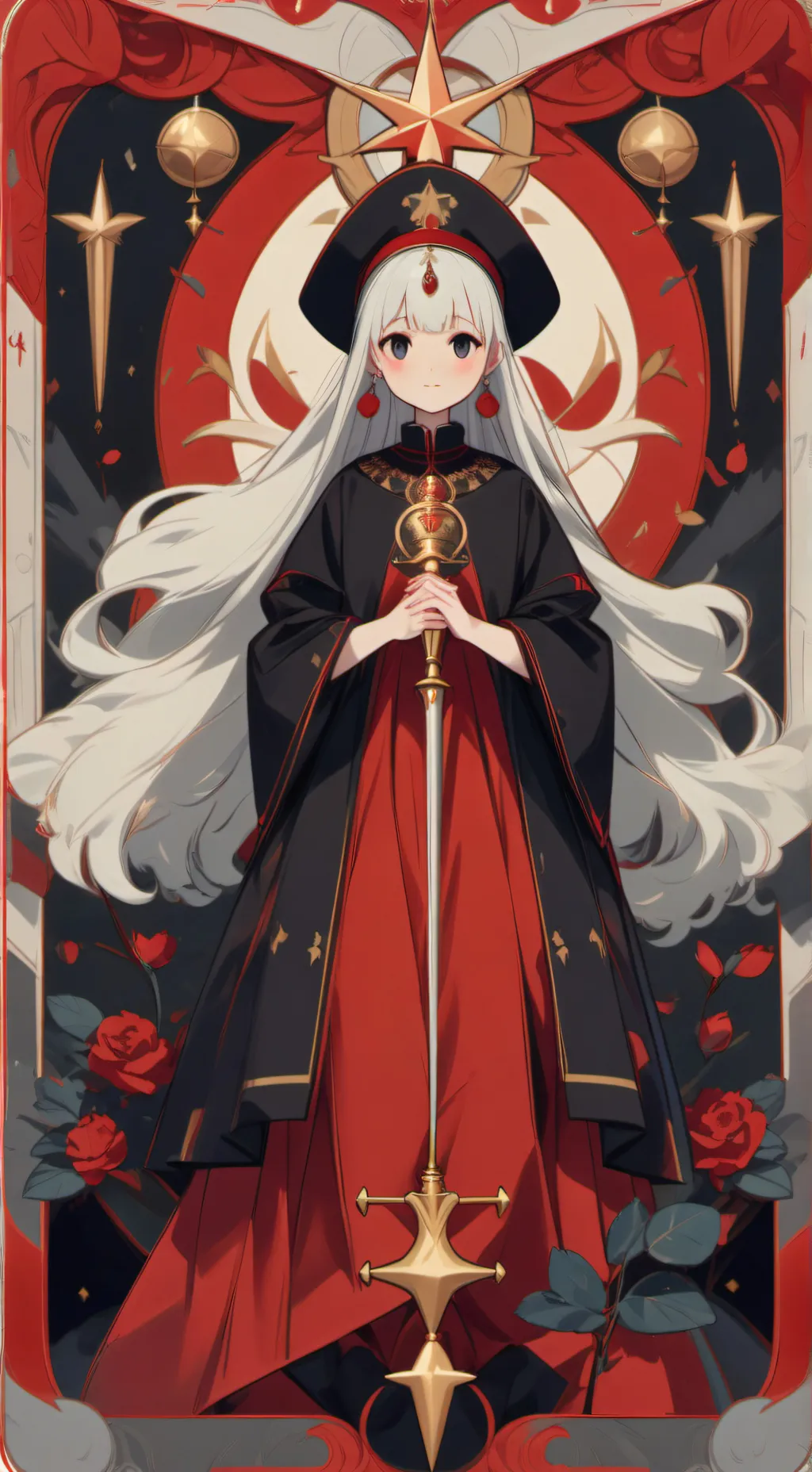 ai character: маша background