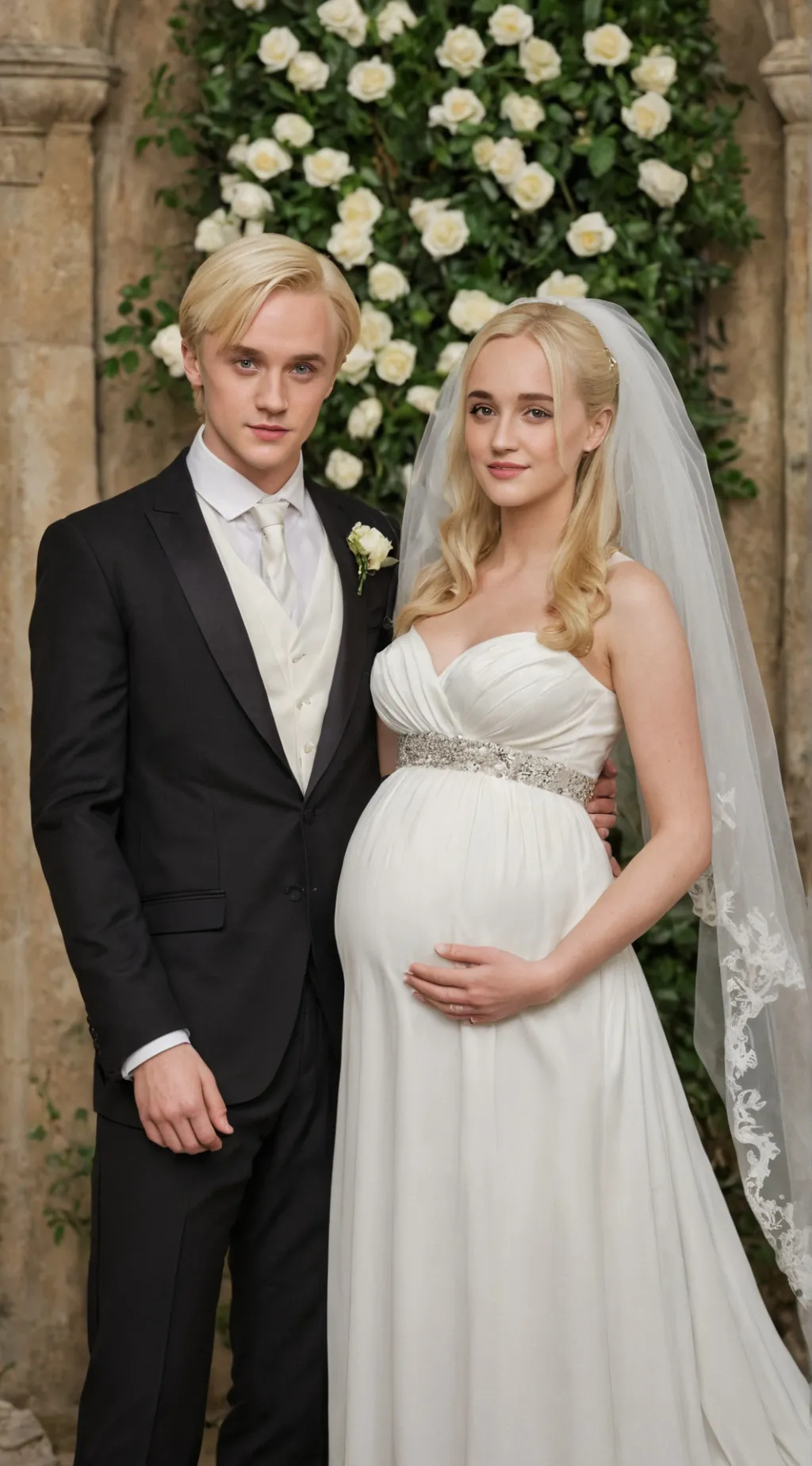 ai character: Mr & Mrs Malfoy background