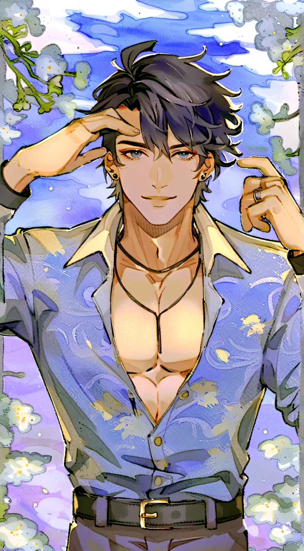 ai character: Chance  background